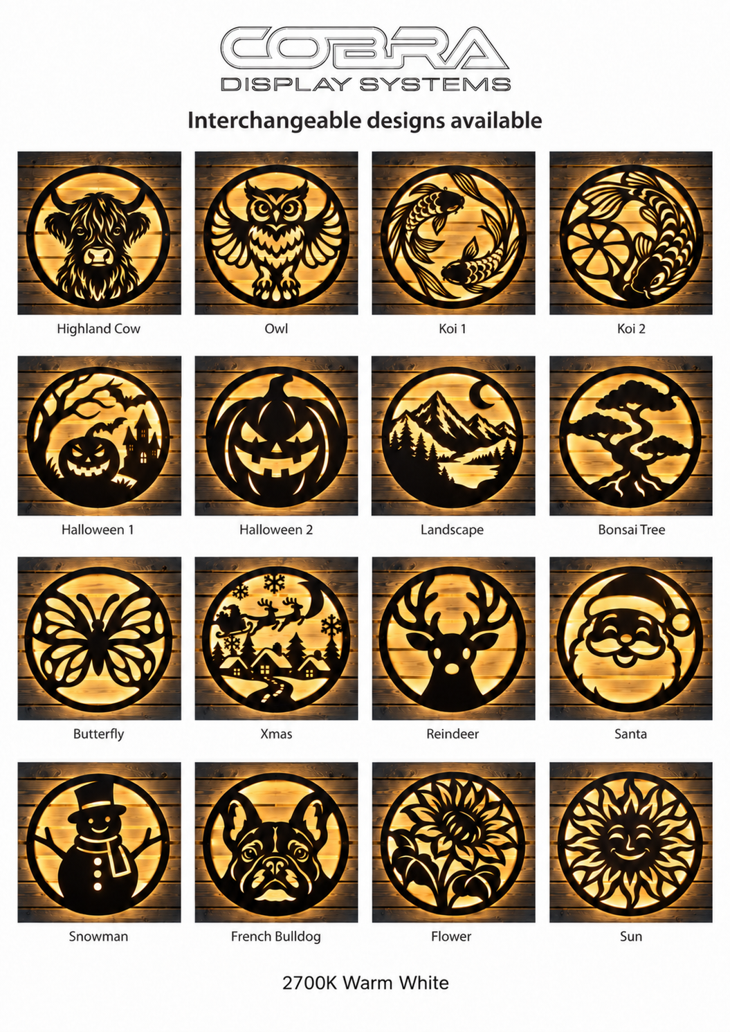 outdoor led artwork signs