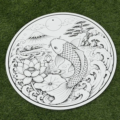 koi sign for out door use