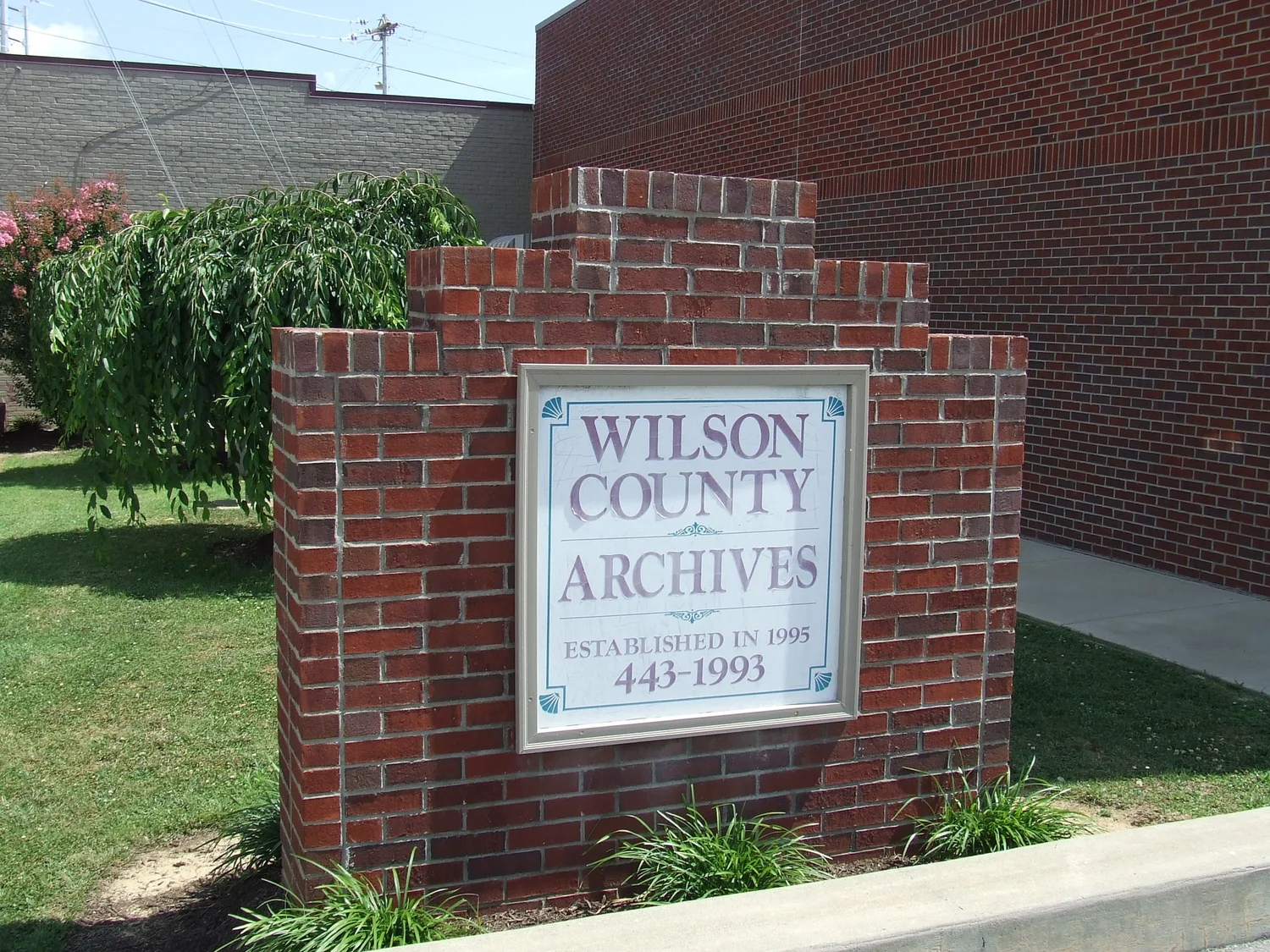 The Wilson County Archives — Historic Lebanon Driving Tour