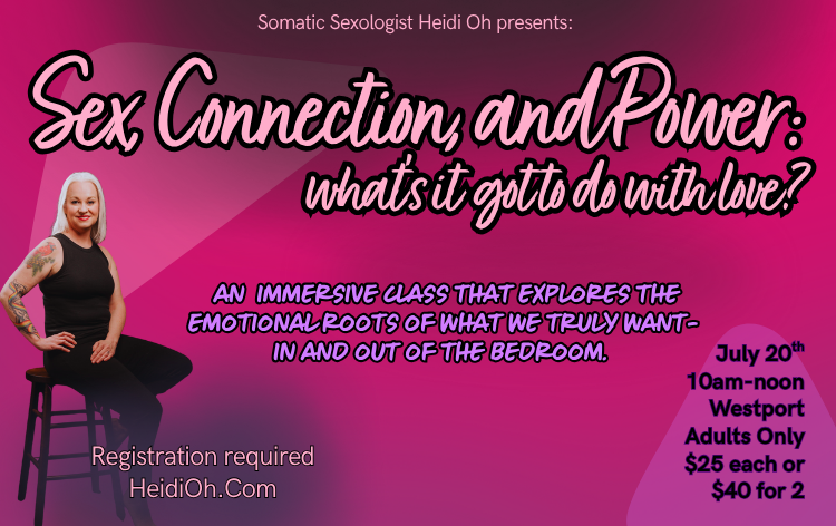 Power, Sex, and Connection: what's it got to do with love?