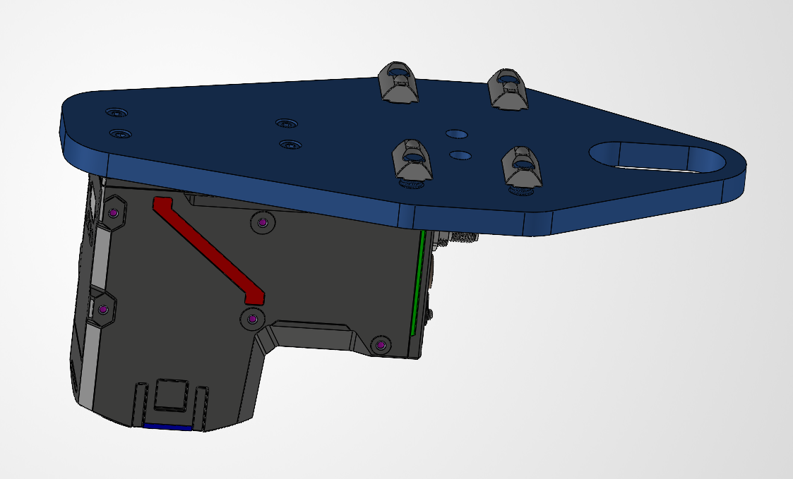 Keyence VS Flat Orthogonal Mount