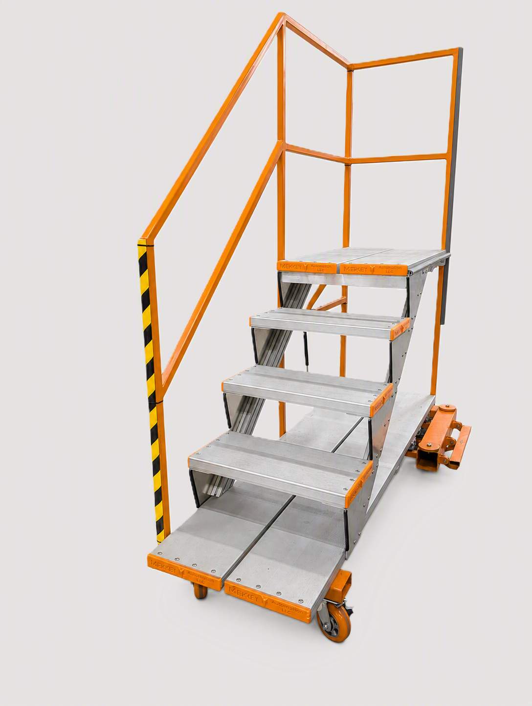 Latching Wheeled Staircase