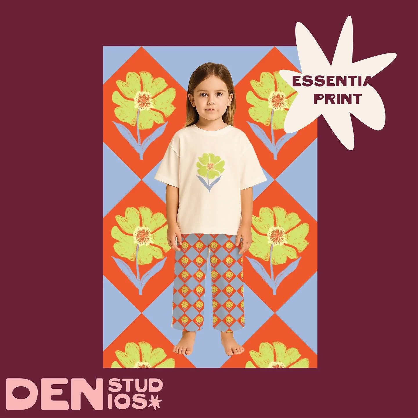 MEET DAISY POP, FIELDS OF LAVENDER &amp; SUN BURST - our three new ESSENTIAL PRINTS added to the library now!