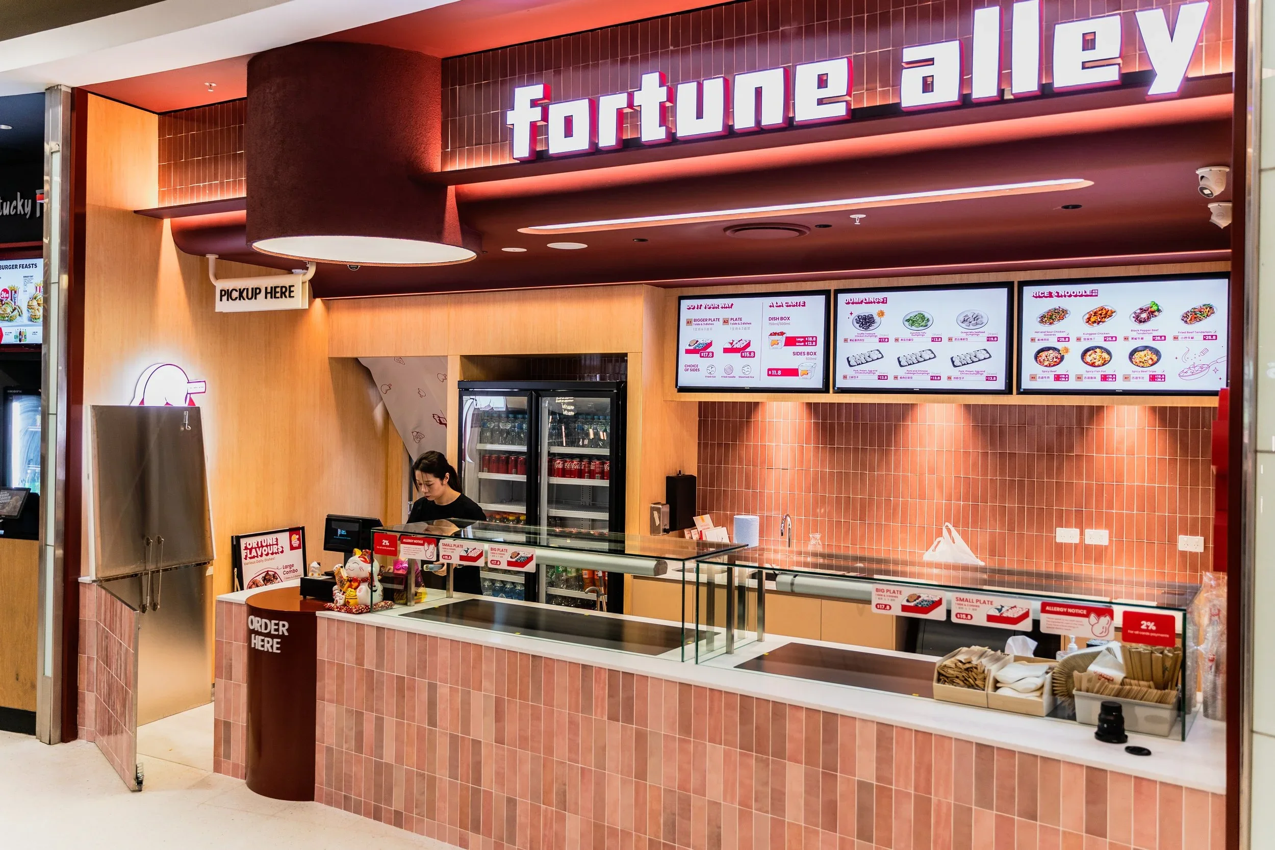 ortune Alley Rhodes – authentic Chinese restaurant serving rice bowls, noodles, and dim sum in Waterside Rhodes NSW