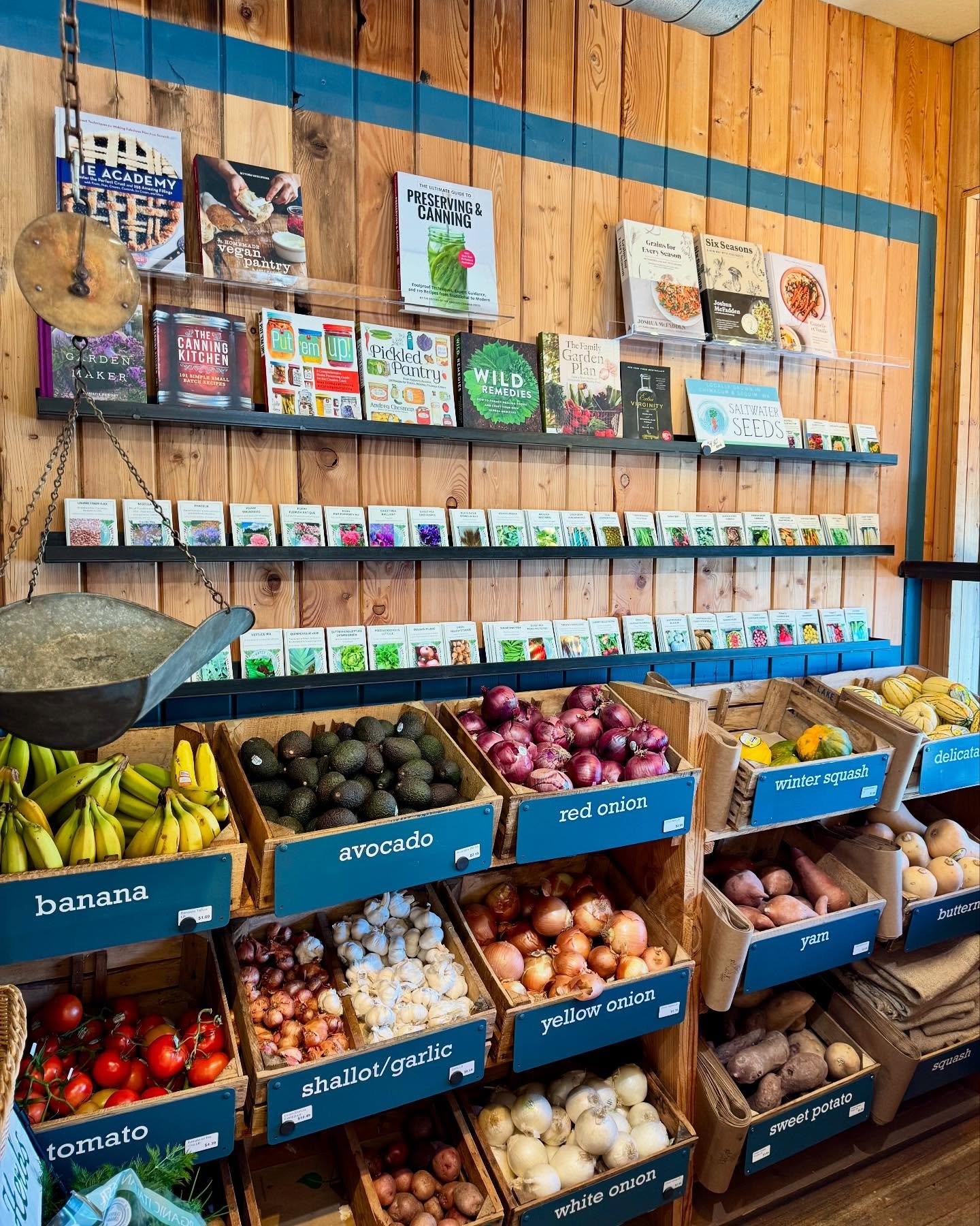 Fresh picks, page-turners, and perfect bites! 🌼
Our produce corner is blooming with vibrant veggies, inspiring cookbooks, and garden seeds to kickstart your spring planting. 🌿📚🥕

Our Chomps this week are looking killer. For a quick, protein-packe