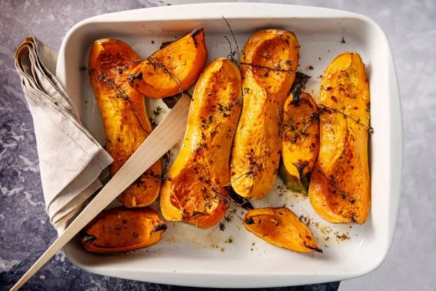 Roasted Delicata Squash with 25-Year Aged Balsamic and Brown Butter