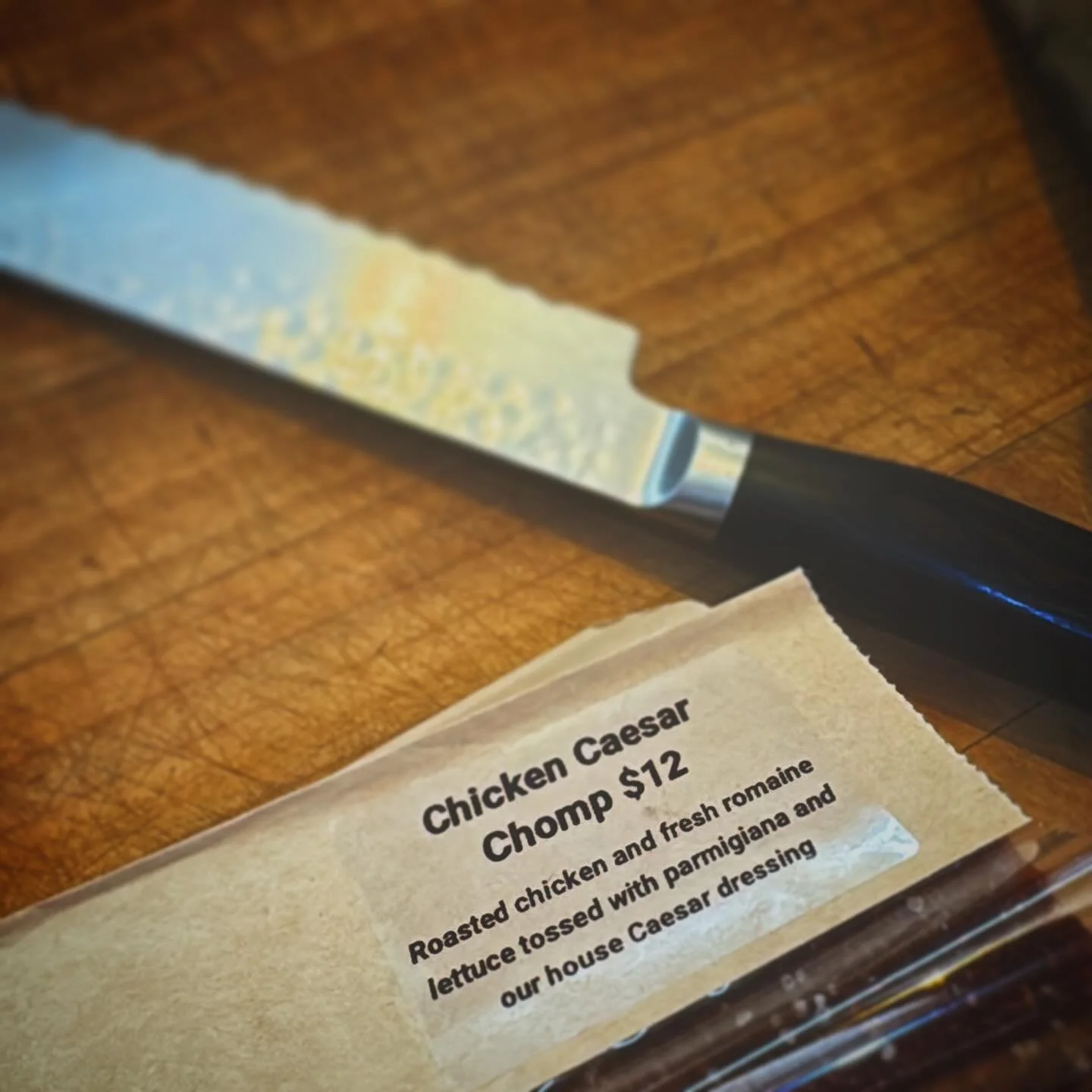 Keeping it simple and classic this fine Tuesday.
Chicken Caesar Chomps are available now! Snag one while they last!!