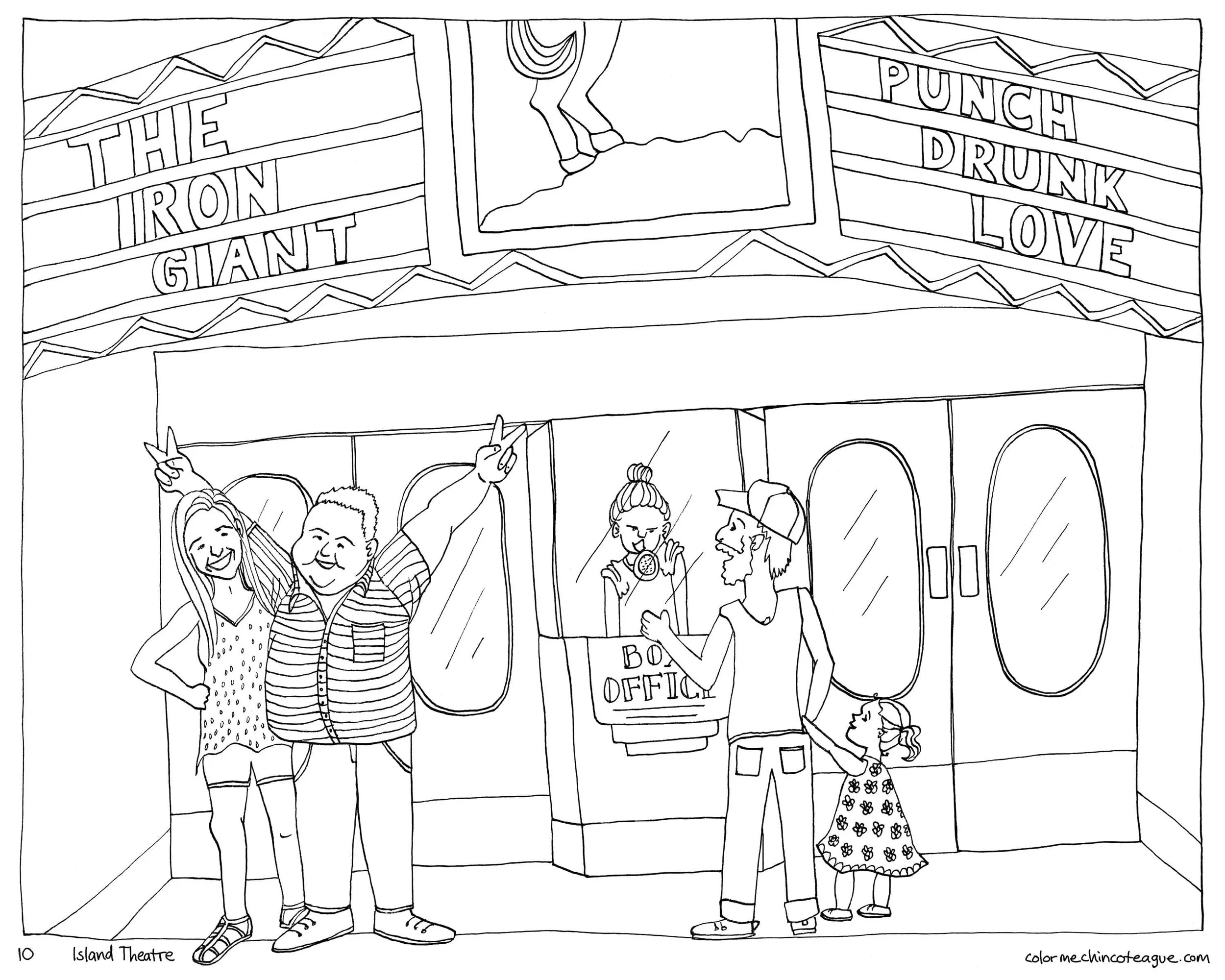 Chincoteague movie coloring book