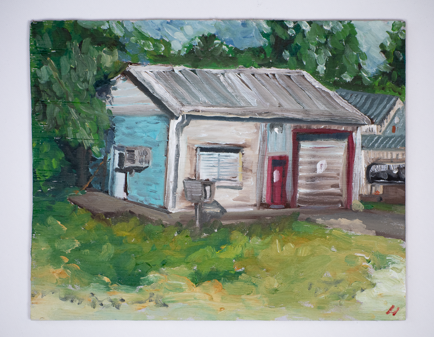 Wheeler Fire, 2024
Oil on Panel
10 x 8 inches