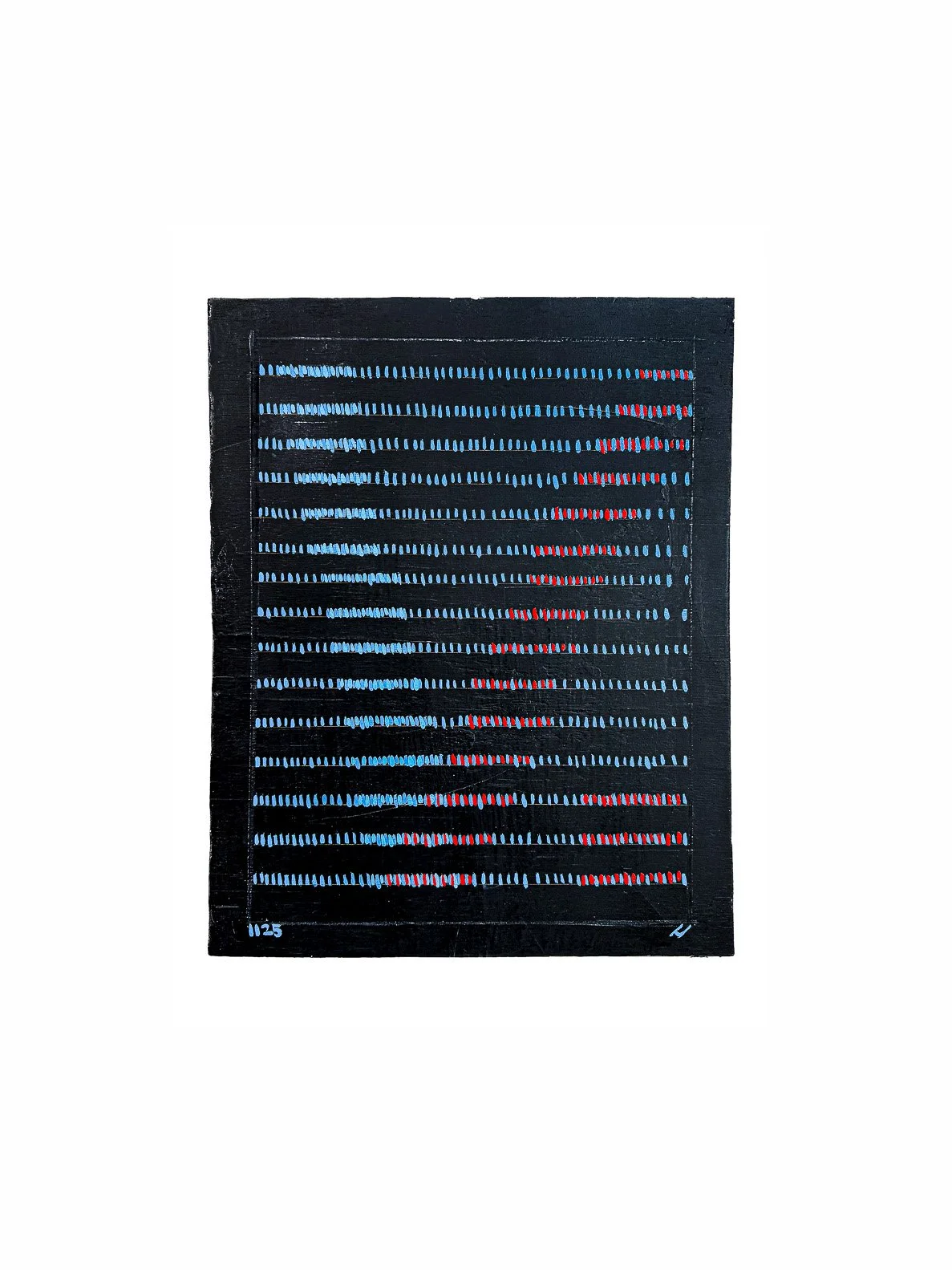 Untitled, (#1125), 2026
Oil, Ink on Wood
14  x  17 1/4  in.