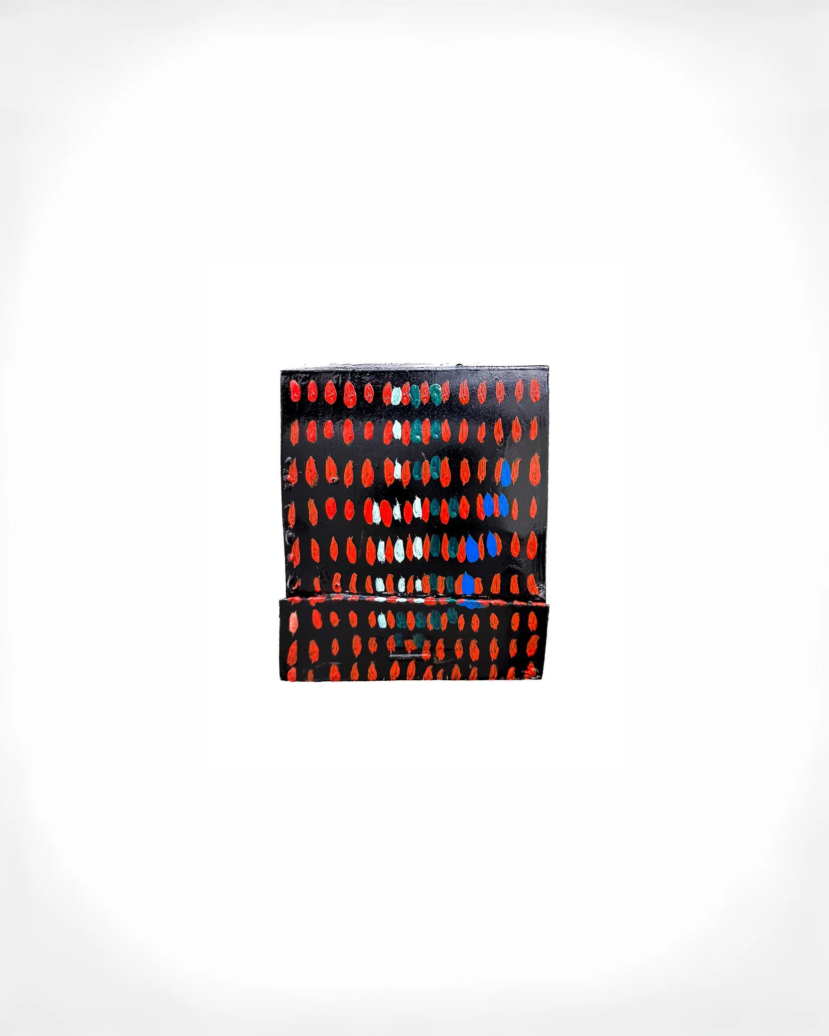 Bottle, (#160), 2026
Oil on Matchbook
1 1/2  x  1 3/4  in.