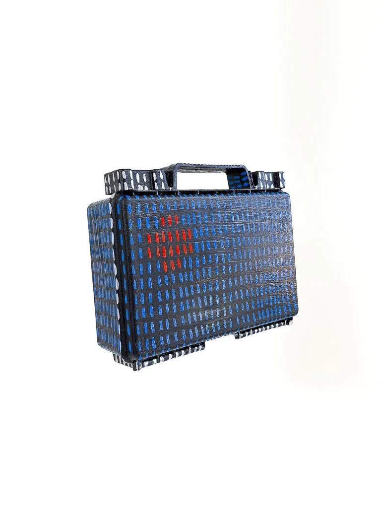 First Aid, (#1217), 2026
Oil, Ink on Plastic
10  x  3  x  7 3/4  in.