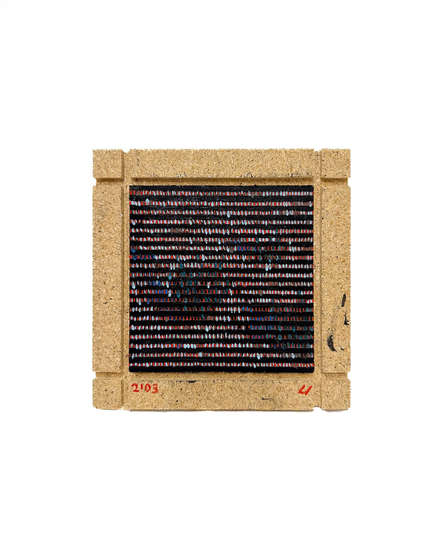 Bushes in Snow, (#2103), 2026
Oil, Ink on MDF
8  x  8  in.