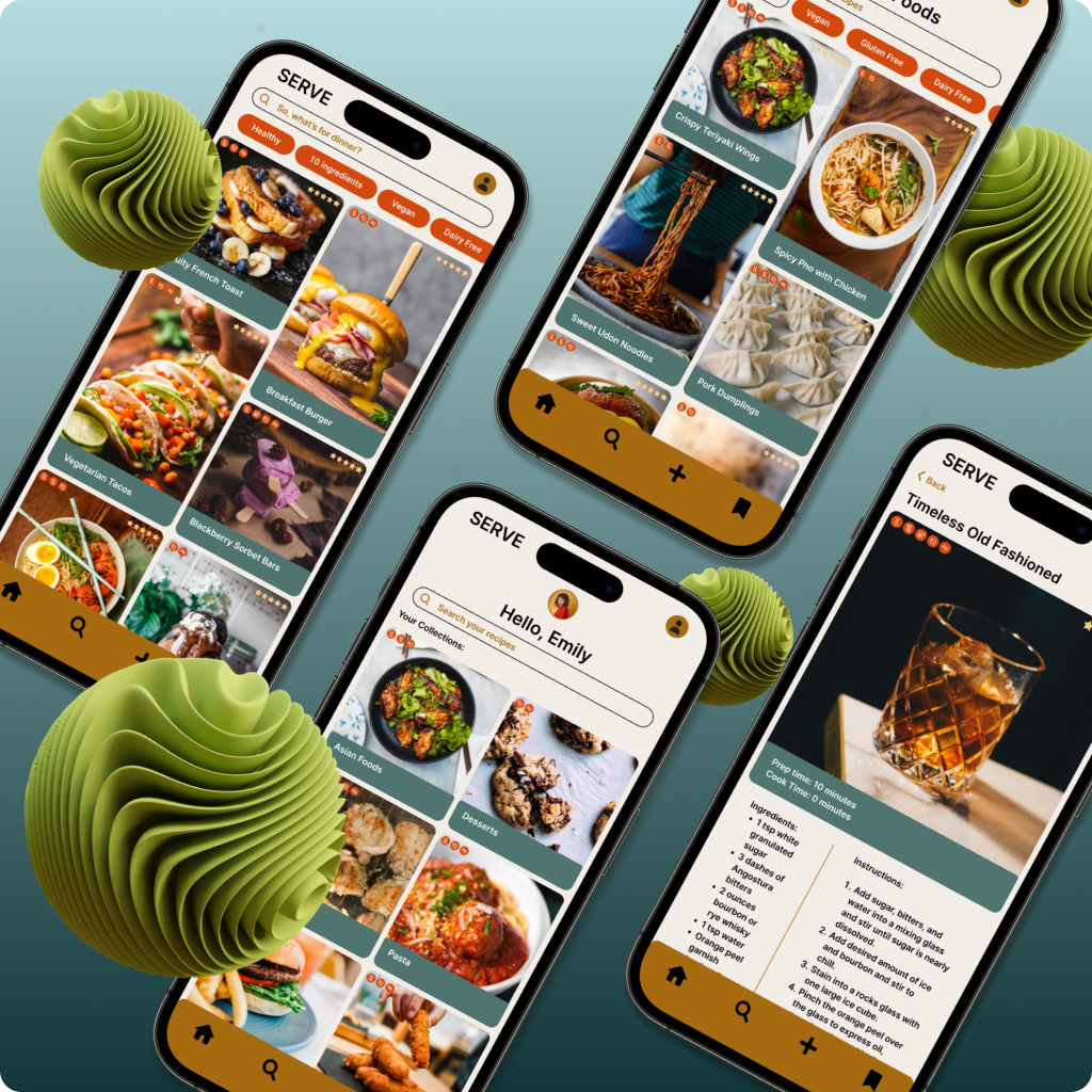 SERVE: A Recipe App