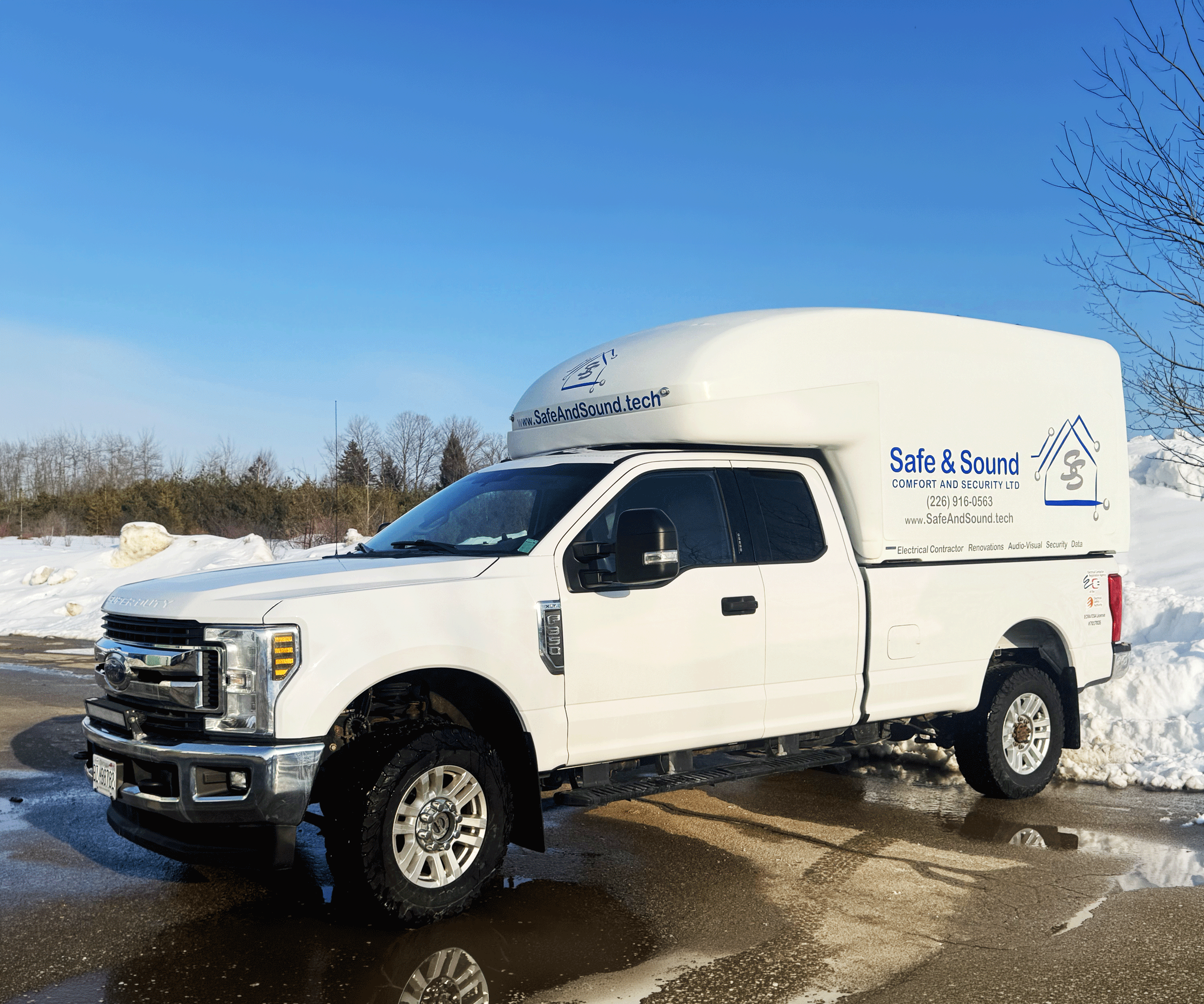 Safe and Sound Comfort and Security commercial vehicle