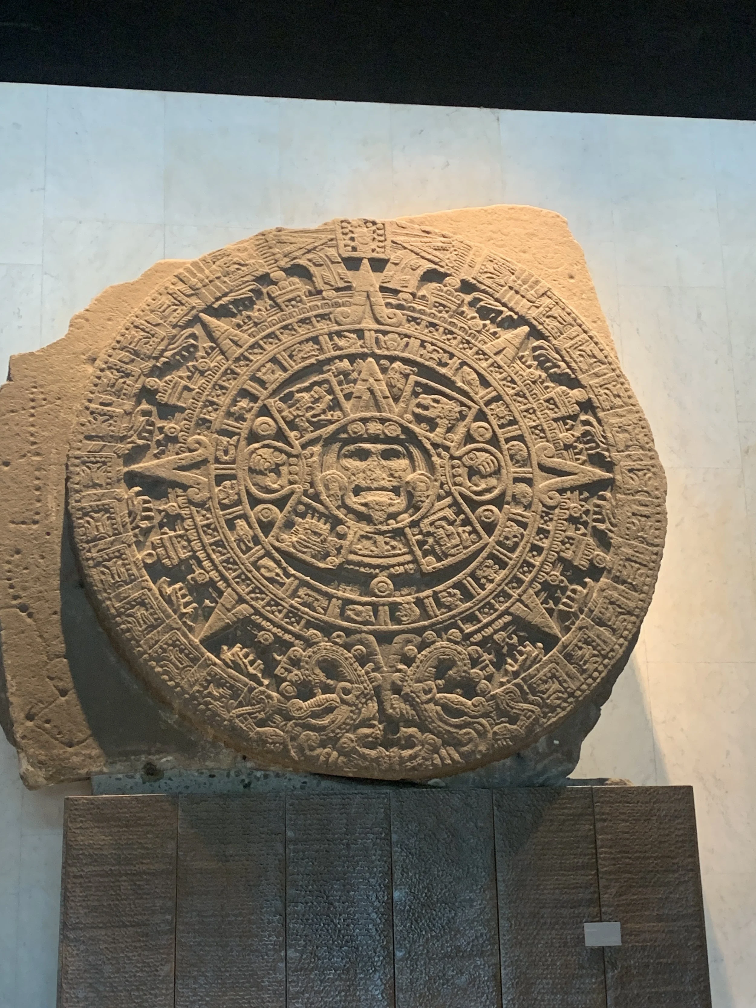 Aztec sun stone