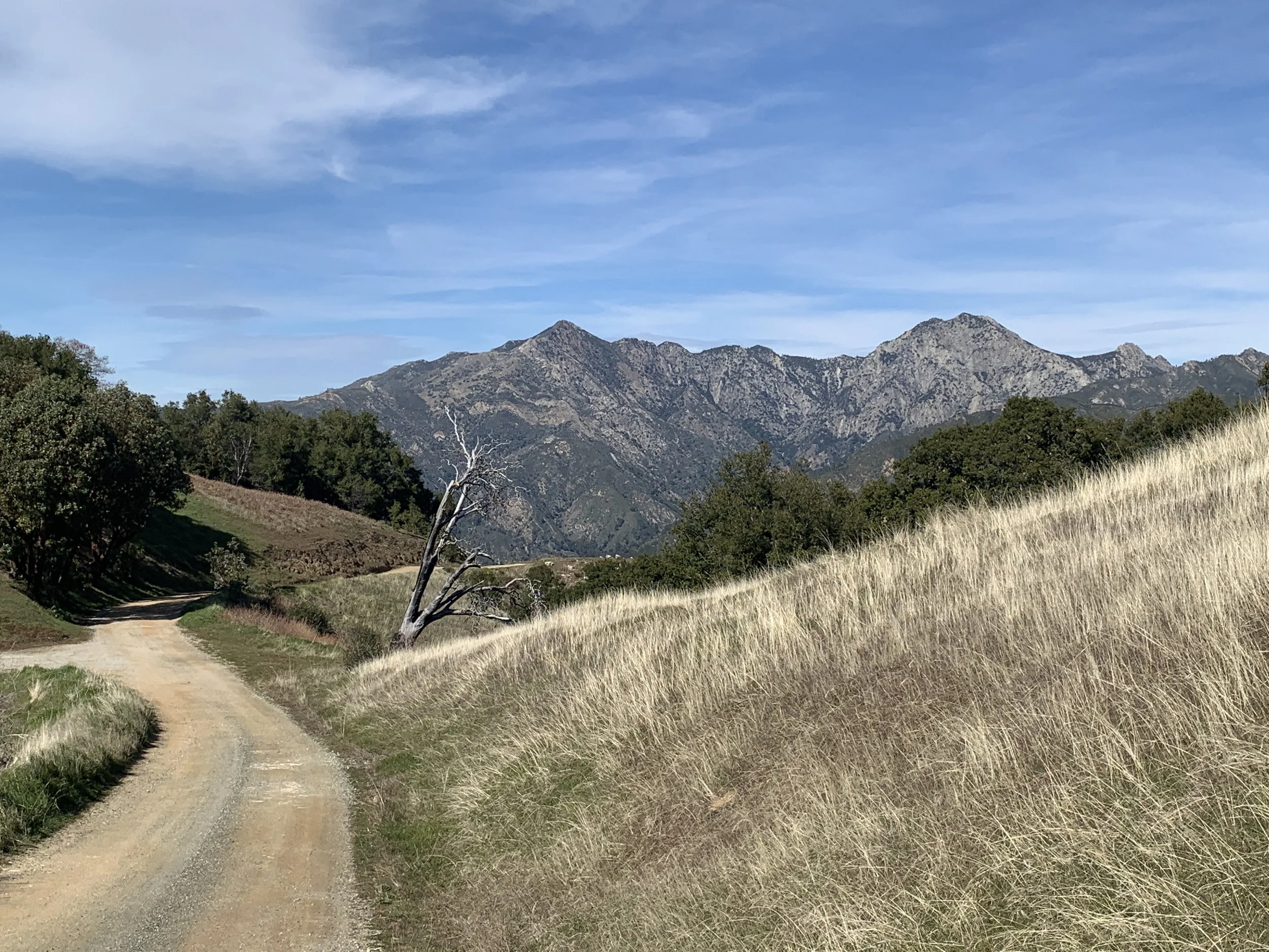 A glimpse of the "backside" of Big Sur