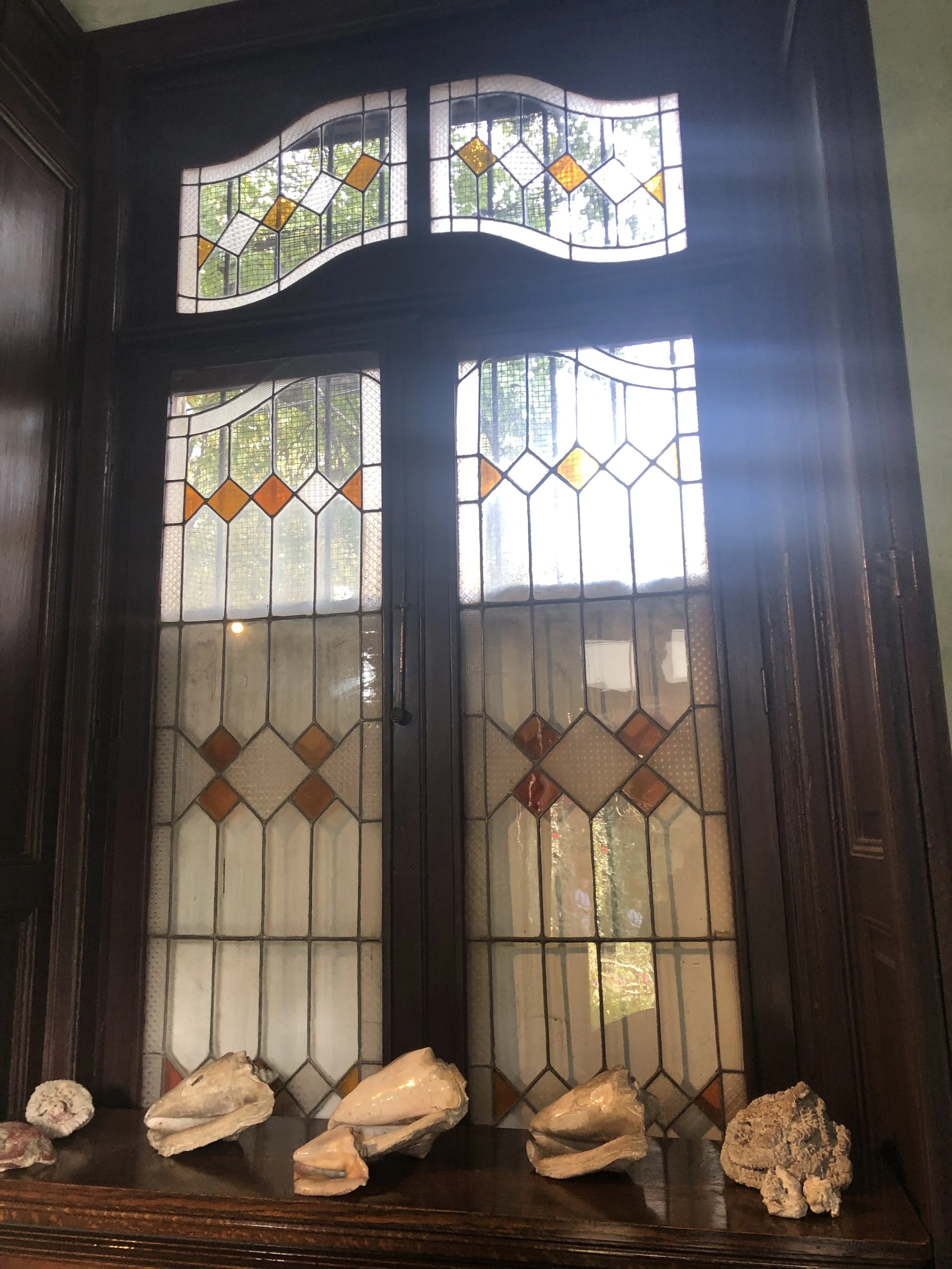 Trotsky's windows boarded up to keep him hidden