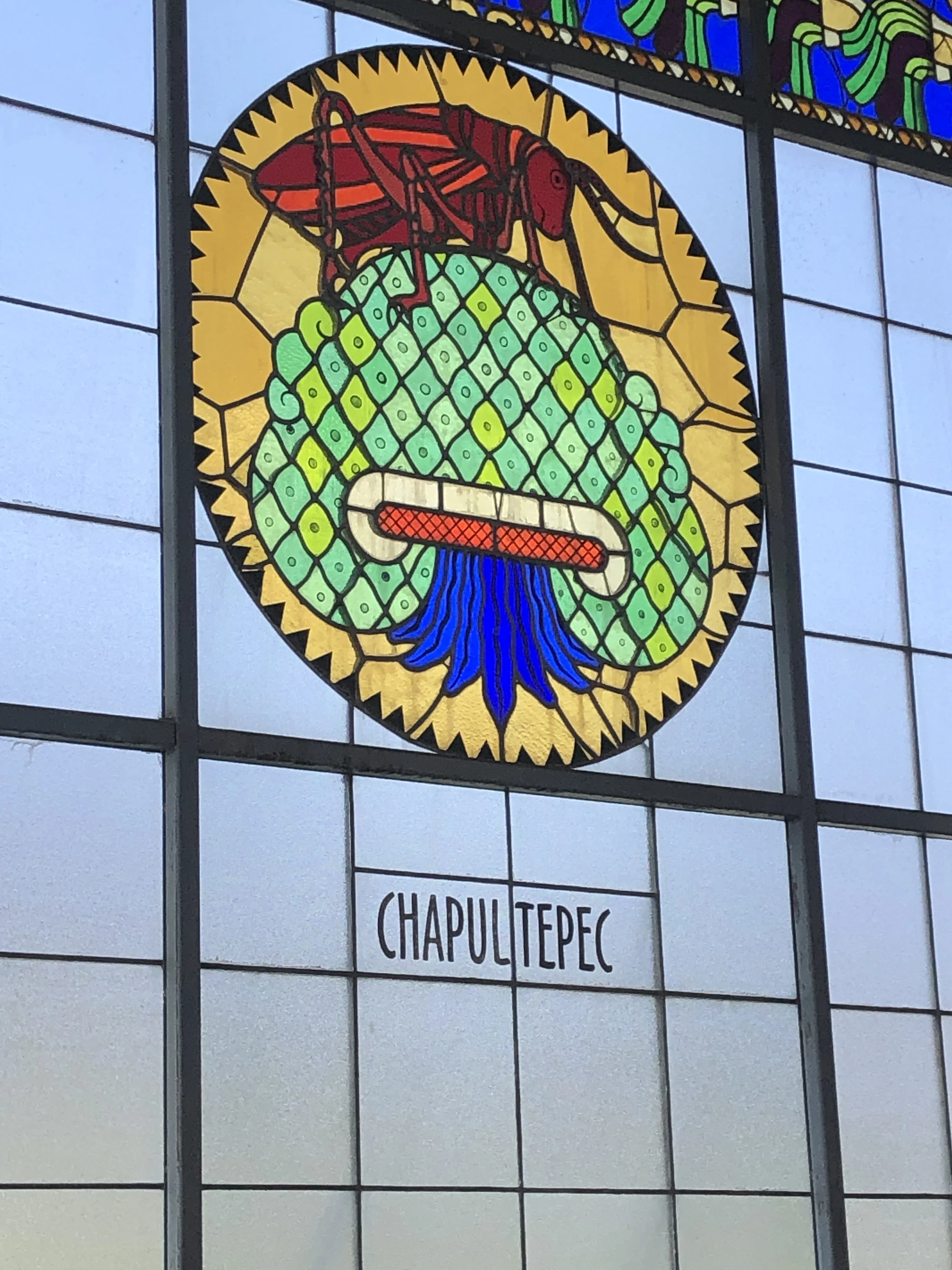 Chapultepec means "grasshopper hill" in a native Aztec language