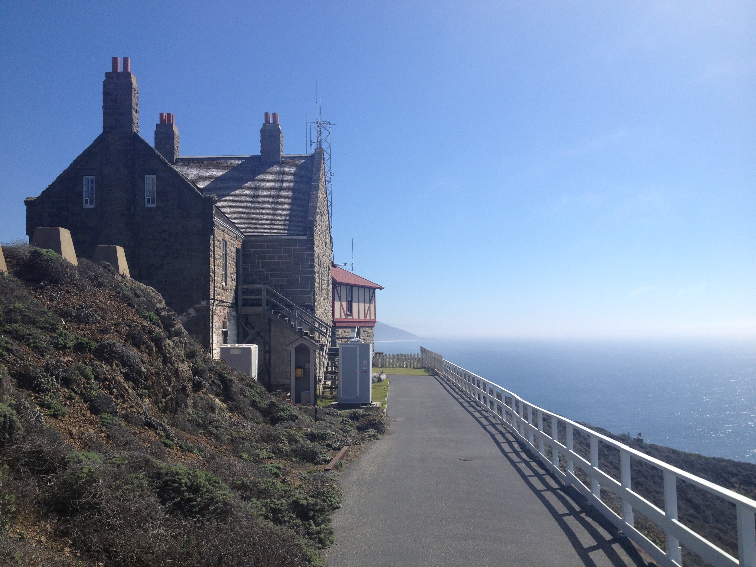 The lighthouse giving Harry Potter vibes