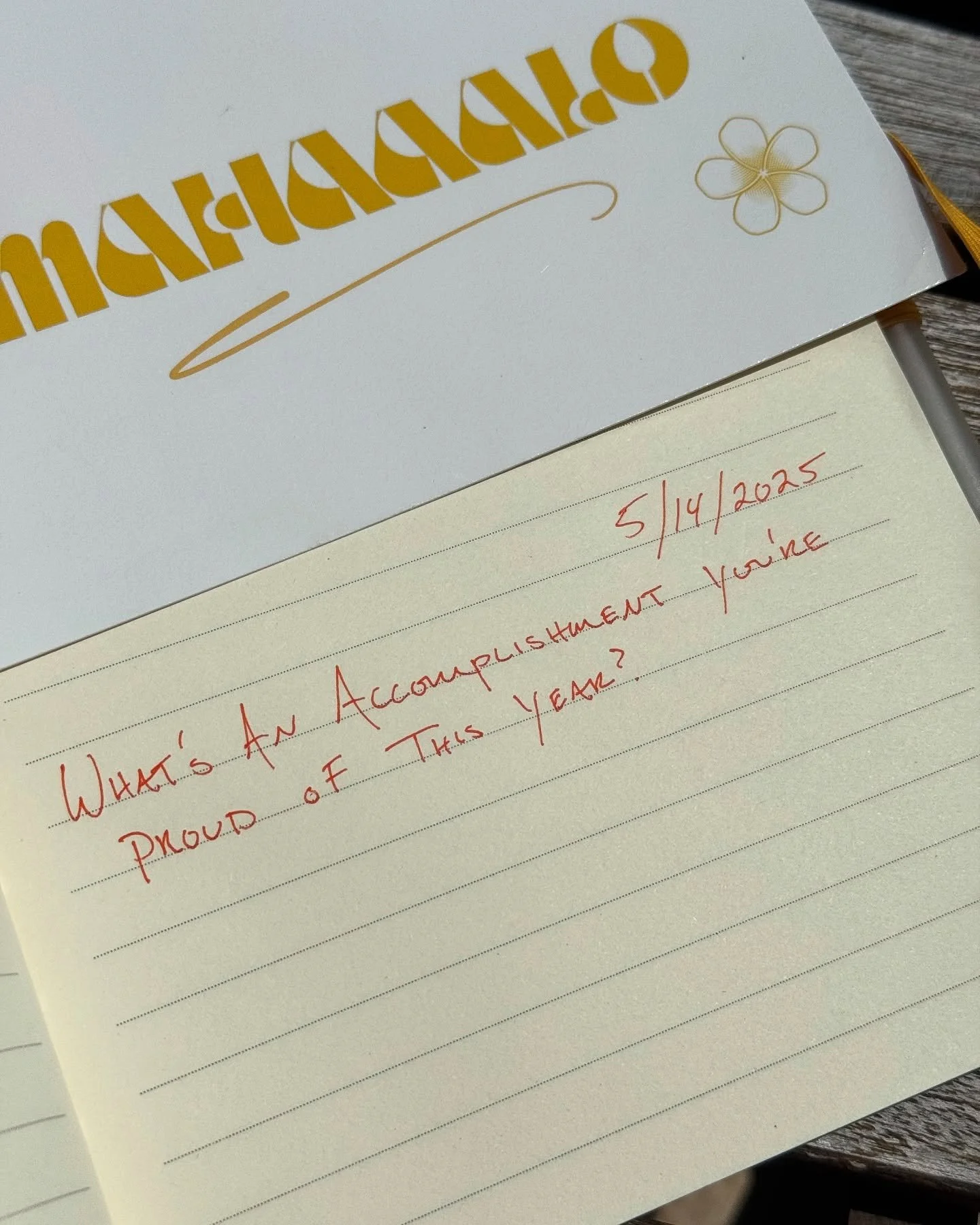 ✨What&rsquo;s an accomplishment you&rsquo;re proud of this year?

#Mahaaalo #MahaaaloJournal #Accomplishments