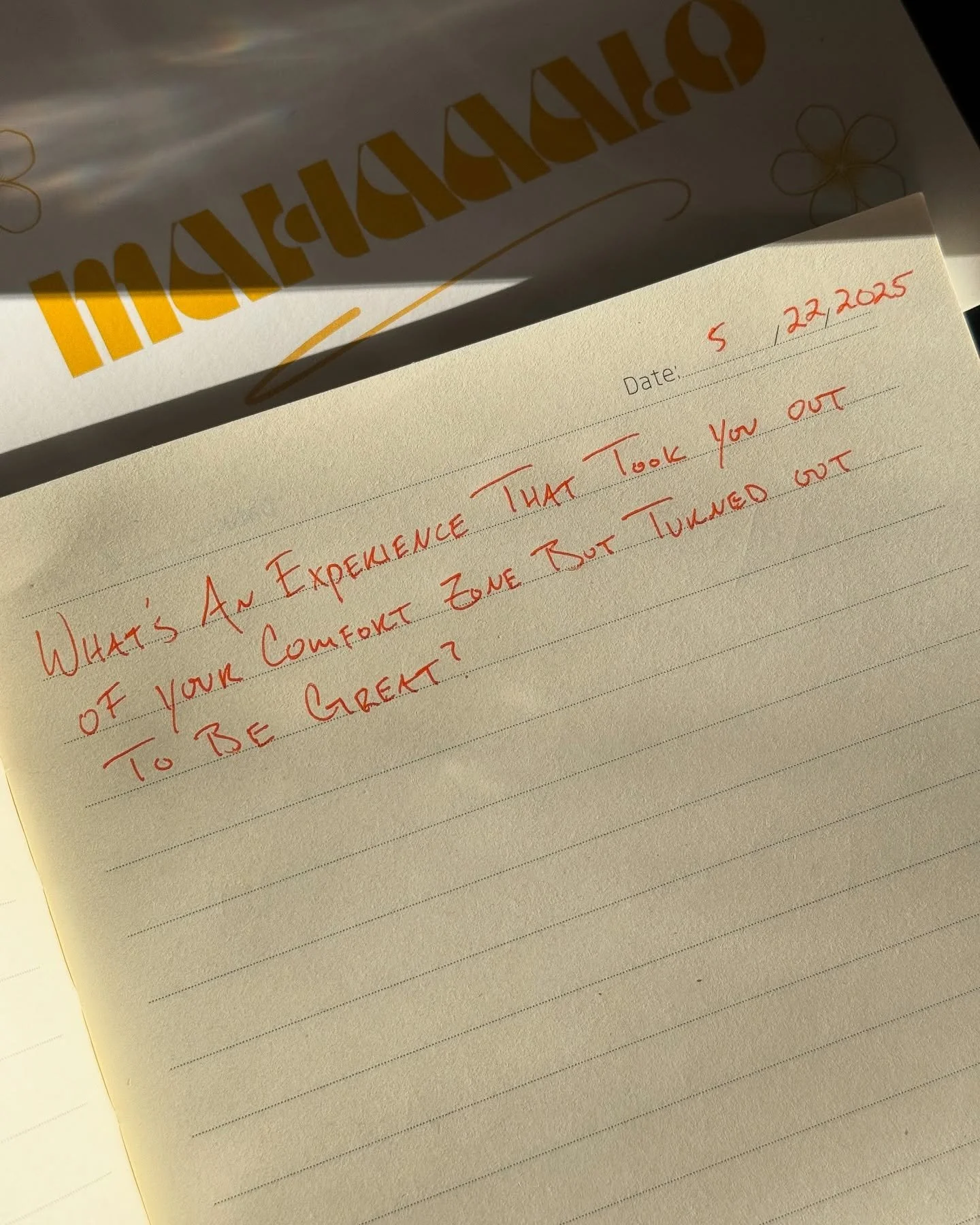 ✨ What&rsquo;s an experience that took you out of your comfort zone but turned out to be great?

#Mahaaalo
