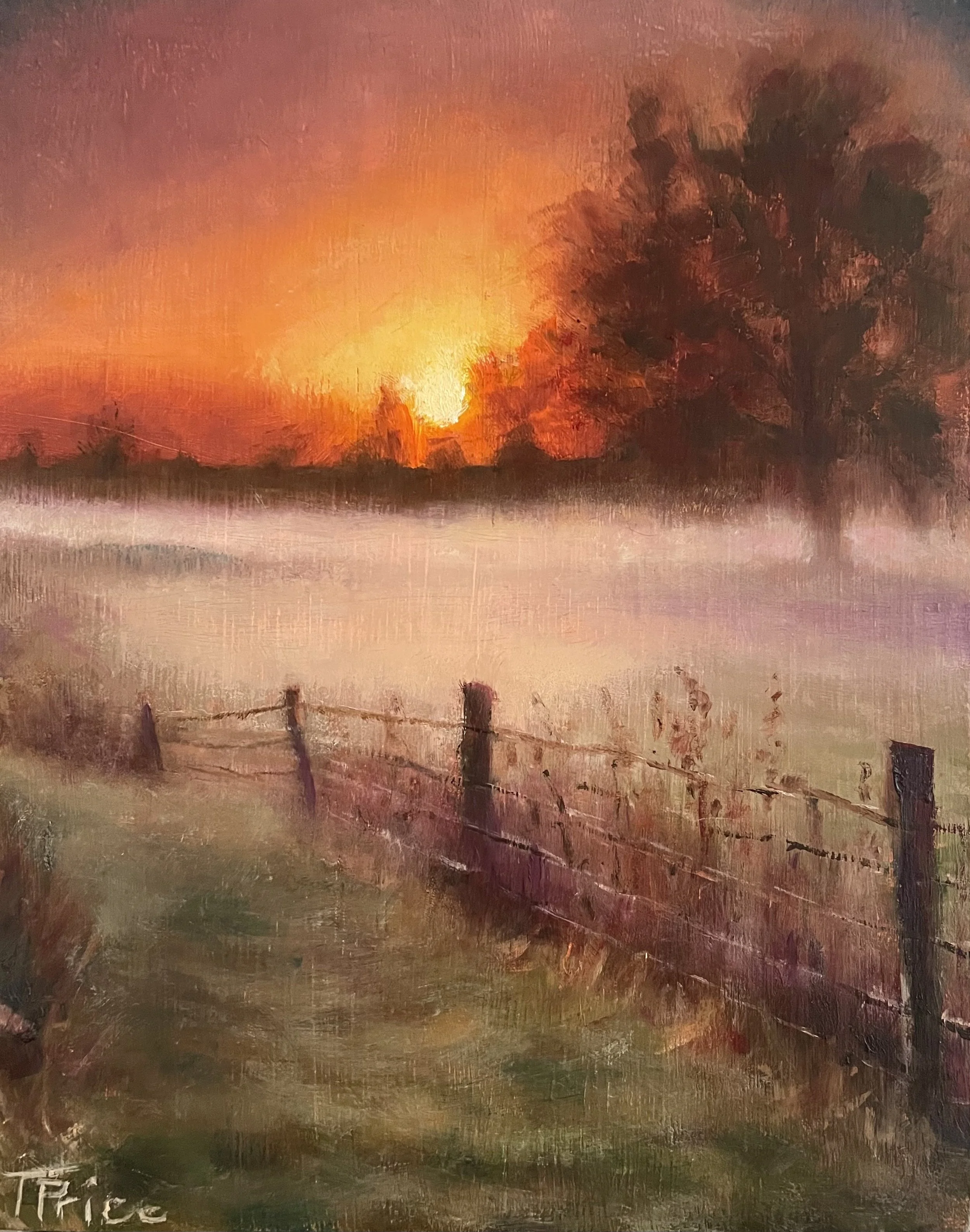 SOLD | ORIGINAL '26| Morning Dew | Oil on Panel | 8" X 10"