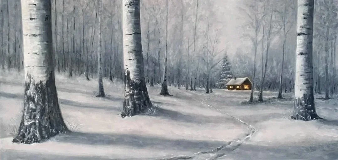 SOLD | ORIGINAL | Hushhh | Oil on Panel | 48" X 24"