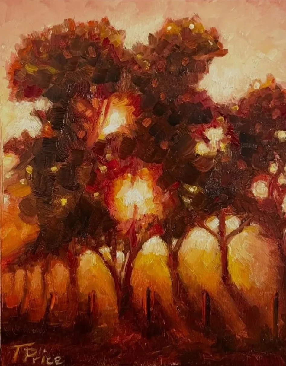 SOLD | ORIGINAL '26 | Sunkissed | OIL ON PANEL | 8" X 10"