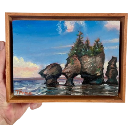 ORIGINAL | Hopewell | OIL ON PANEL | 7" X 5"