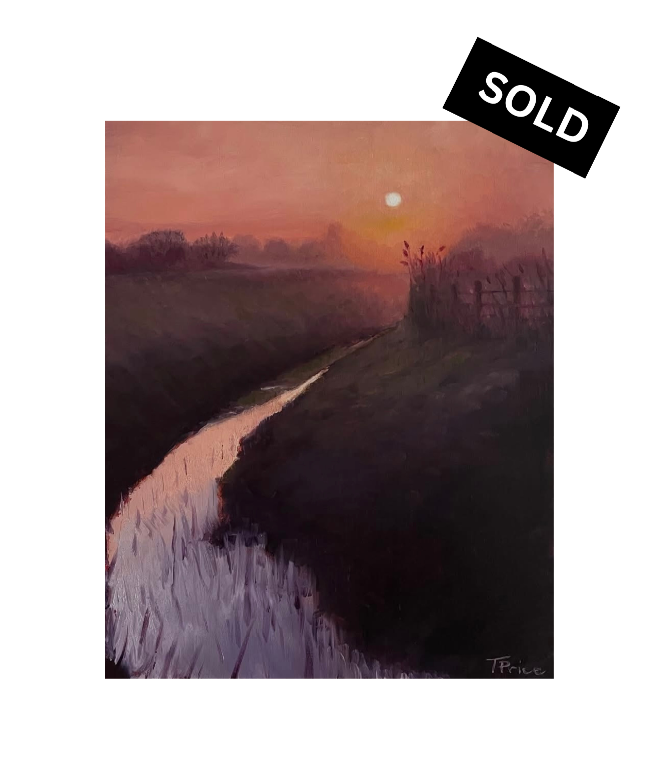 SOLD | ORIGINAL '26 | Sloten | OIL ON PANEL | 14" X 17"