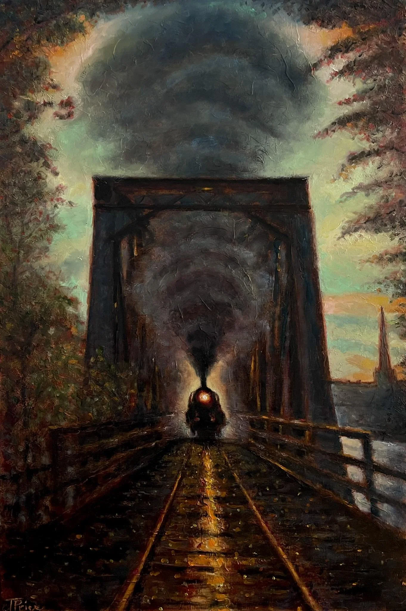 ORIGINAL '26 |  Through The Veil | OIL ON PANEL | 36" X 24"