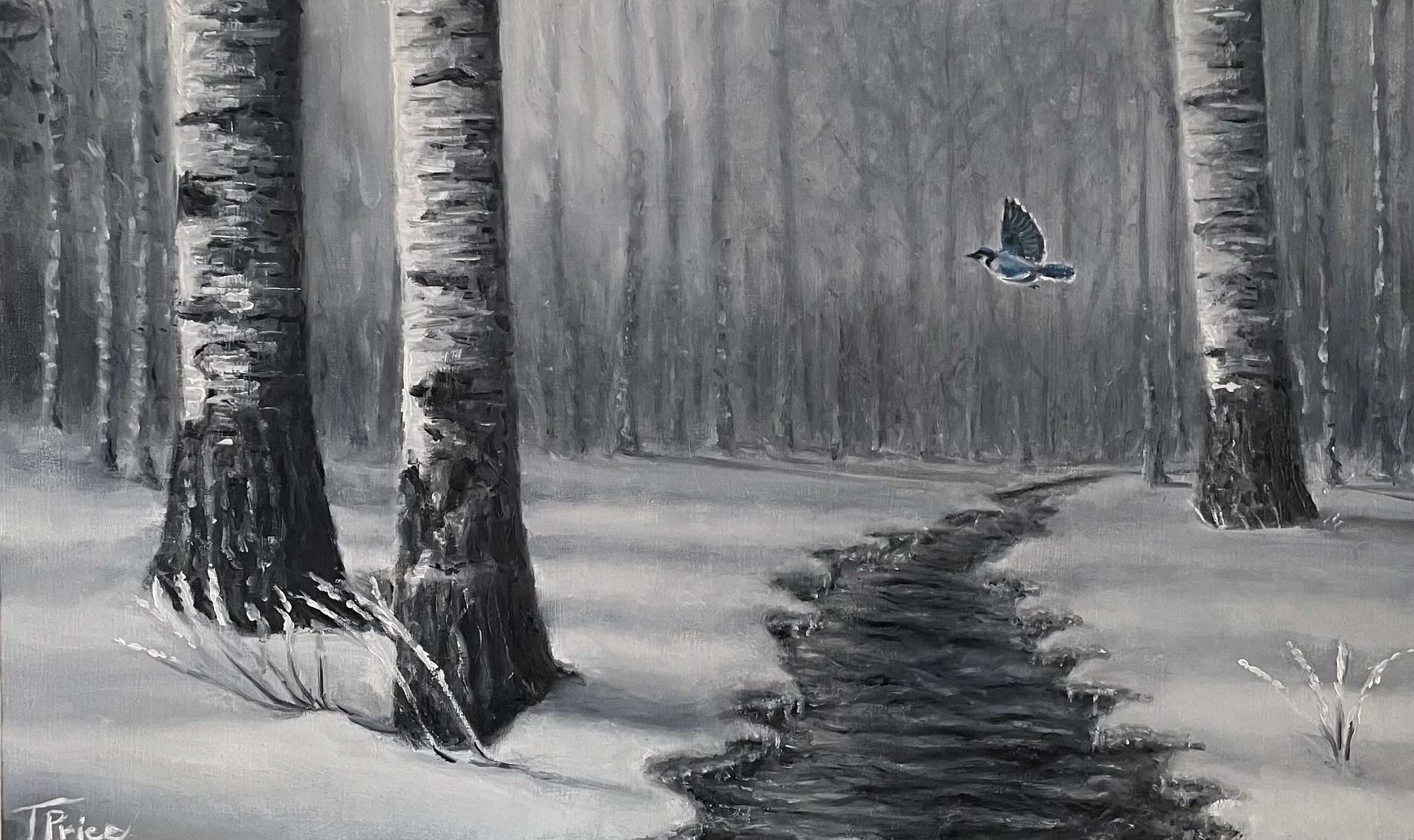 ORIGINAL '26 |  Renewal | OIL ON PANEL | 22" X 13" 