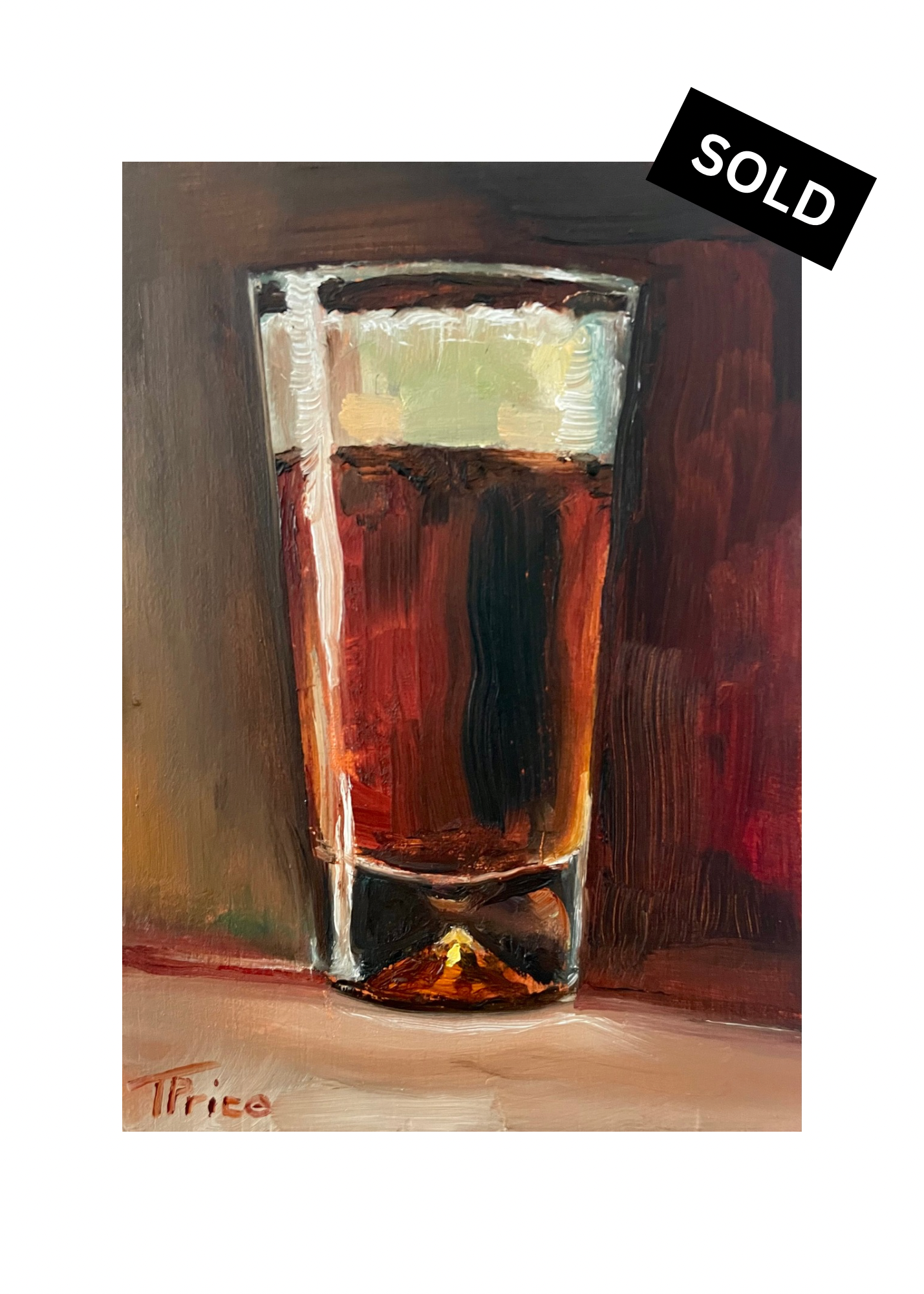 SOLD | ORIGINAL | Pint | OIL ON PANEL | 5" X 7"