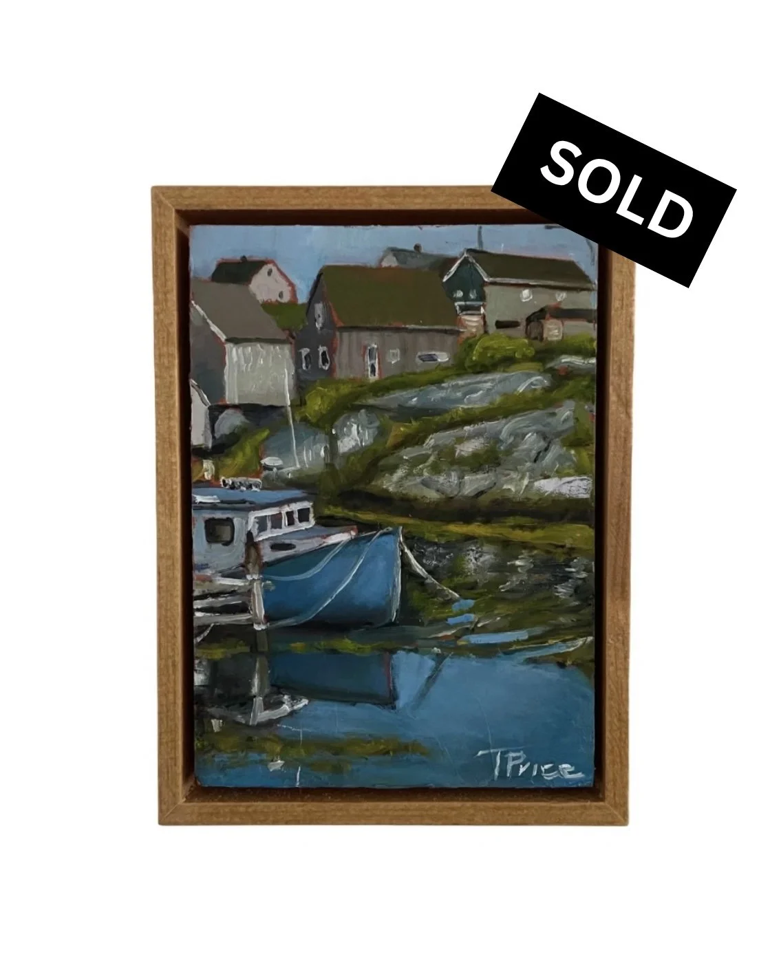 SOLD | At Rest - 5" x 7", 2026 Original Oil, Framed