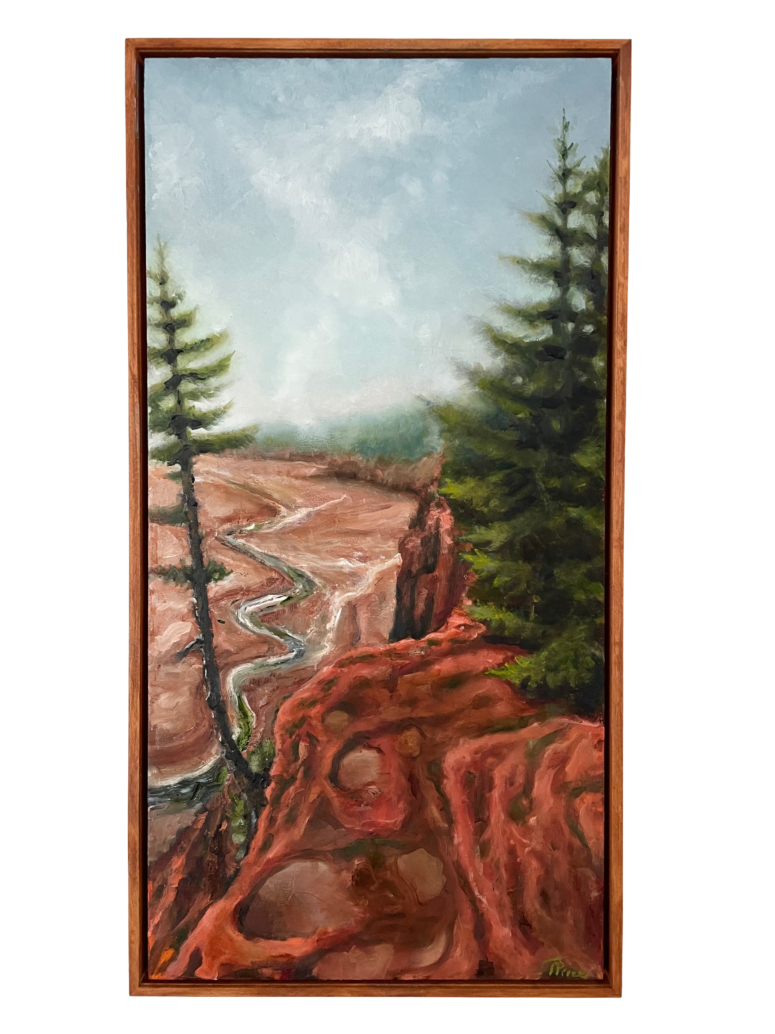 Original '26 | Low Tide | OIL ON PANEL | 12" X 24"