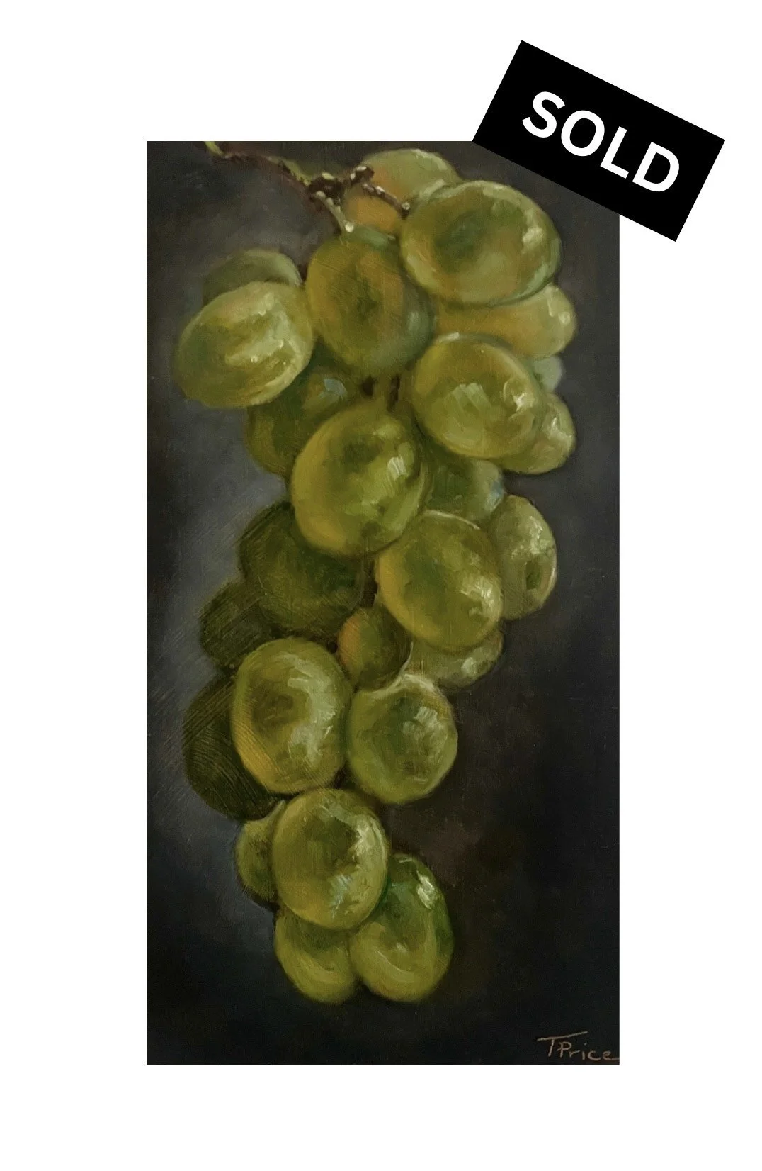 ORIGINAL | On the Vine | OIL ON PANEL | 8" X 15"