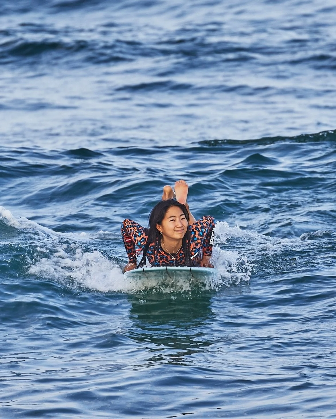 If you&rsquo;re surfing, and wearing a fluro orange and blue leopard print wetsuit, it does make sense that you would also be smiling! JANGA galz know how to vibe! Join the posse!
⠀⠀⠀⠀⠀⠀⠀⠀⠀
#jangagalz #janga #aussiesurfers #surfergirls
