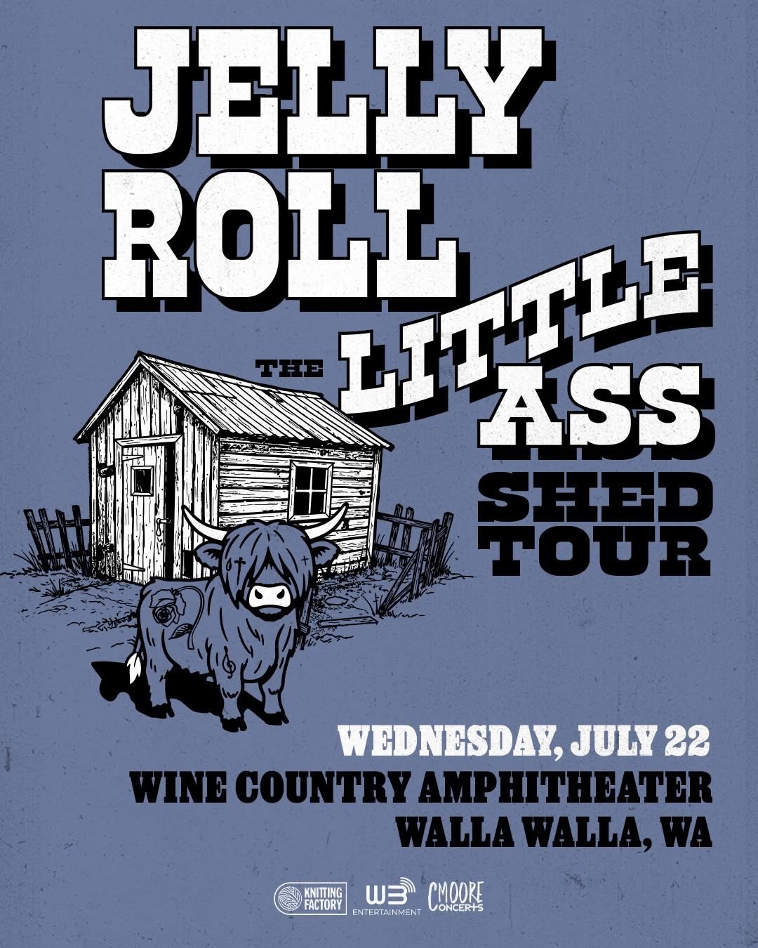 JELLY ROLL - Little ASS Shed Tour