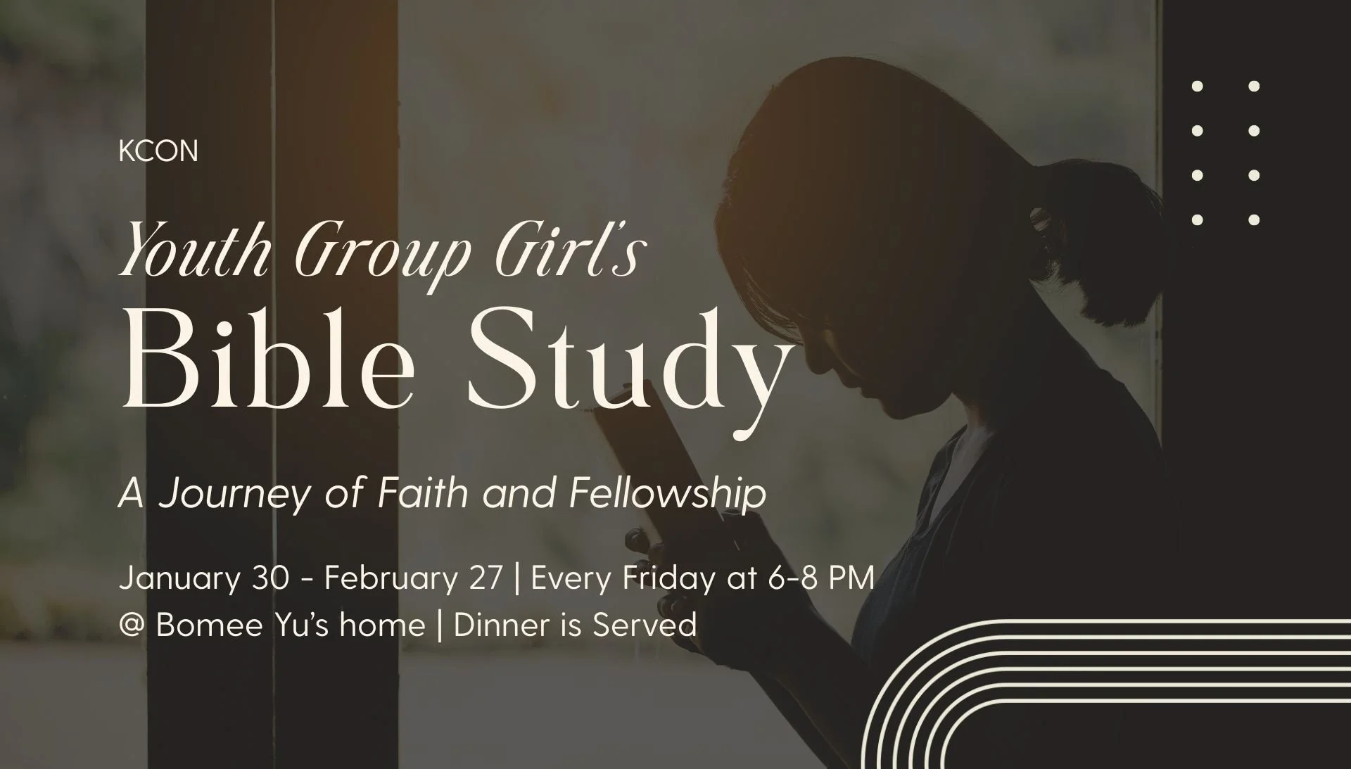 Youth Group Girls Friday Bible Study