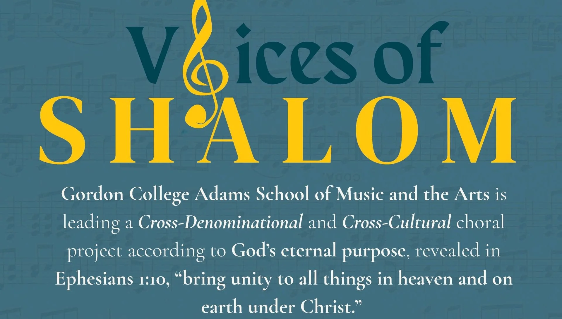 Voice of Shalom Concert