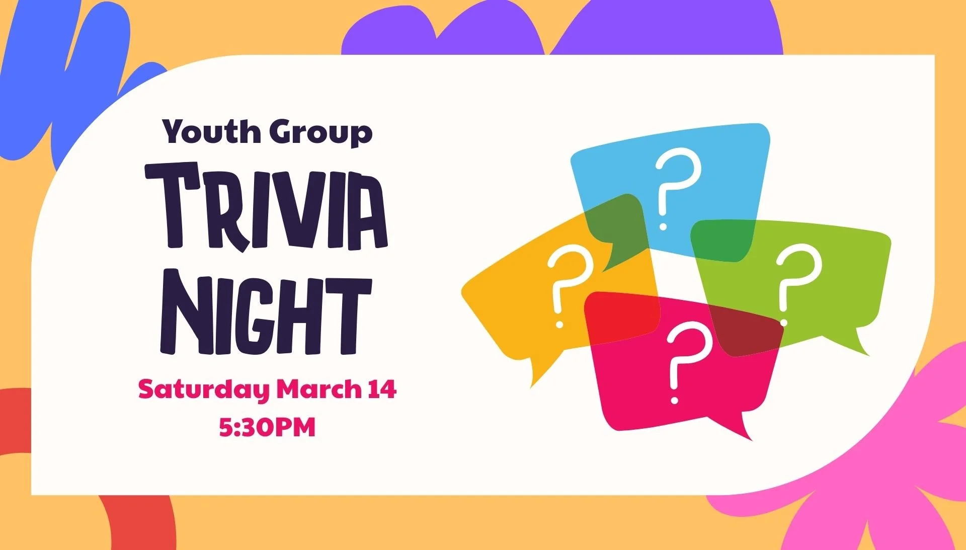 Youth Group Trivia Night