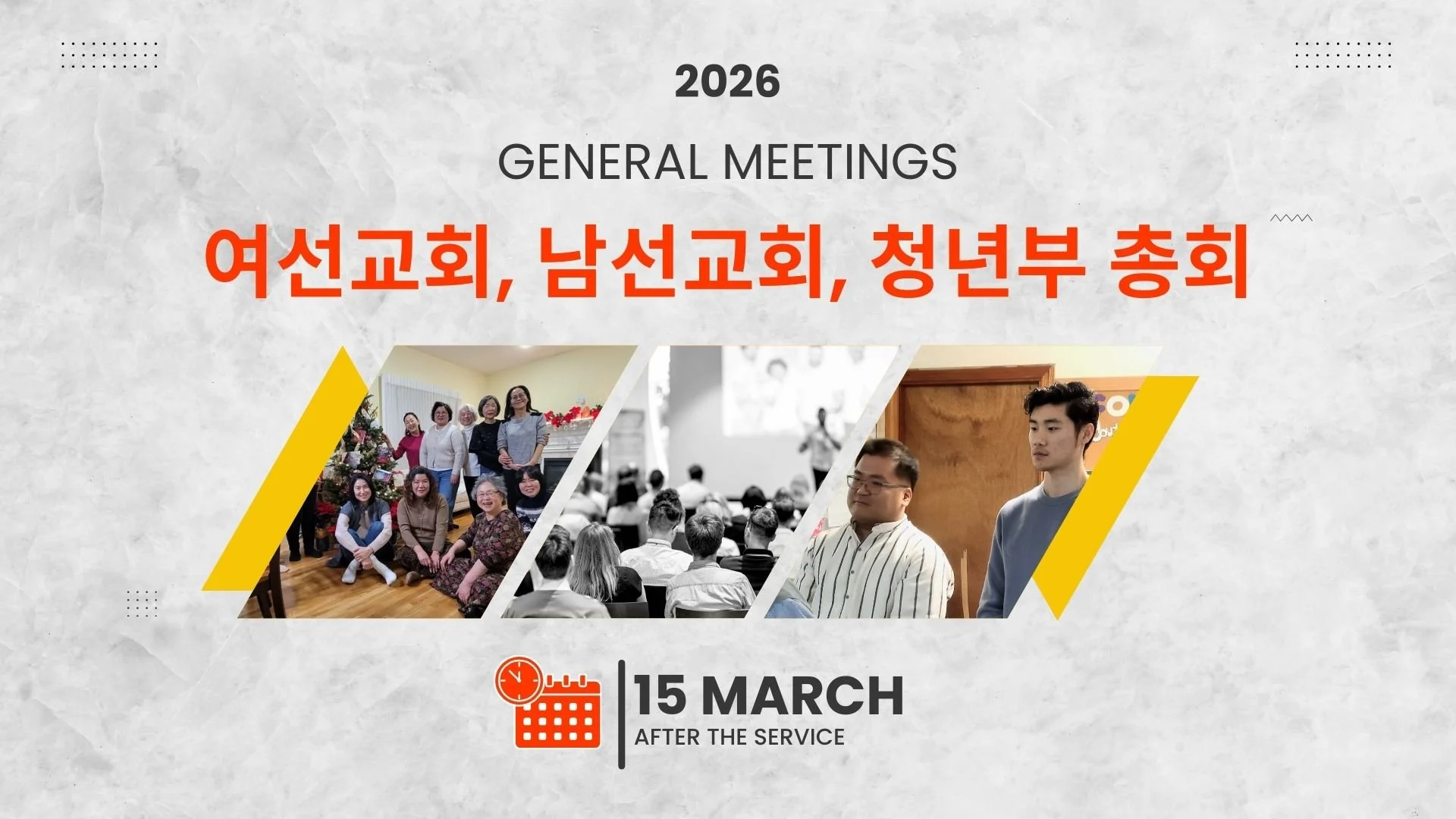 NMI &amp; NYI General Meetings