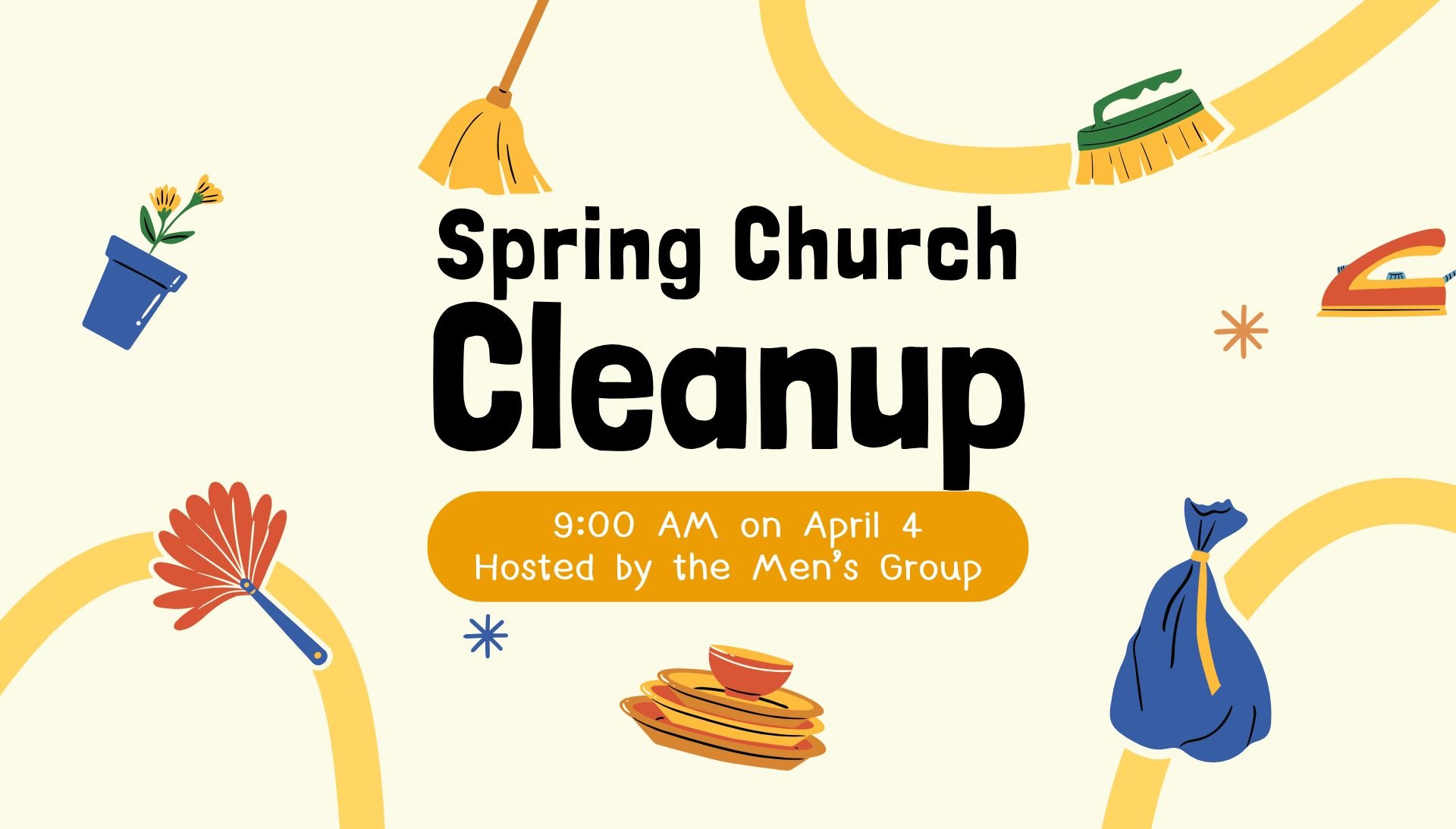 봄맞이 교회 청소