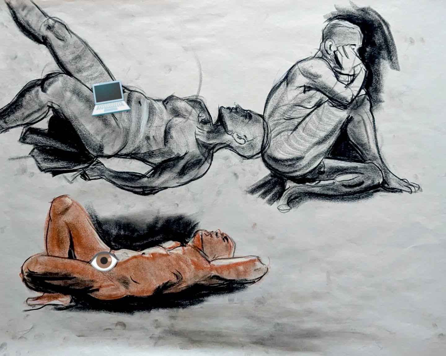 more life drawing pages from @905print. last fine art shyt I'll post for a bit, workin on some fun new stuff that I'll share soon