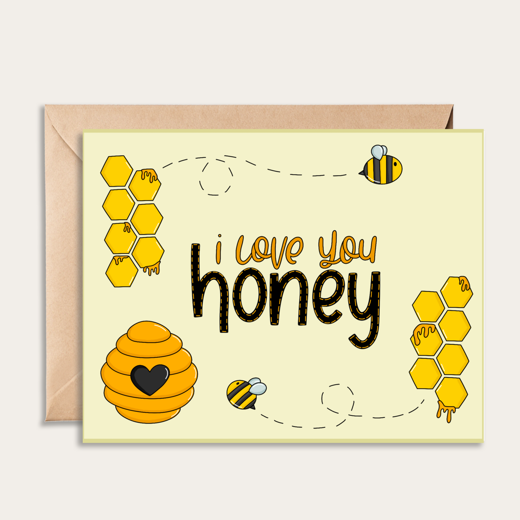 Love you Honey Card