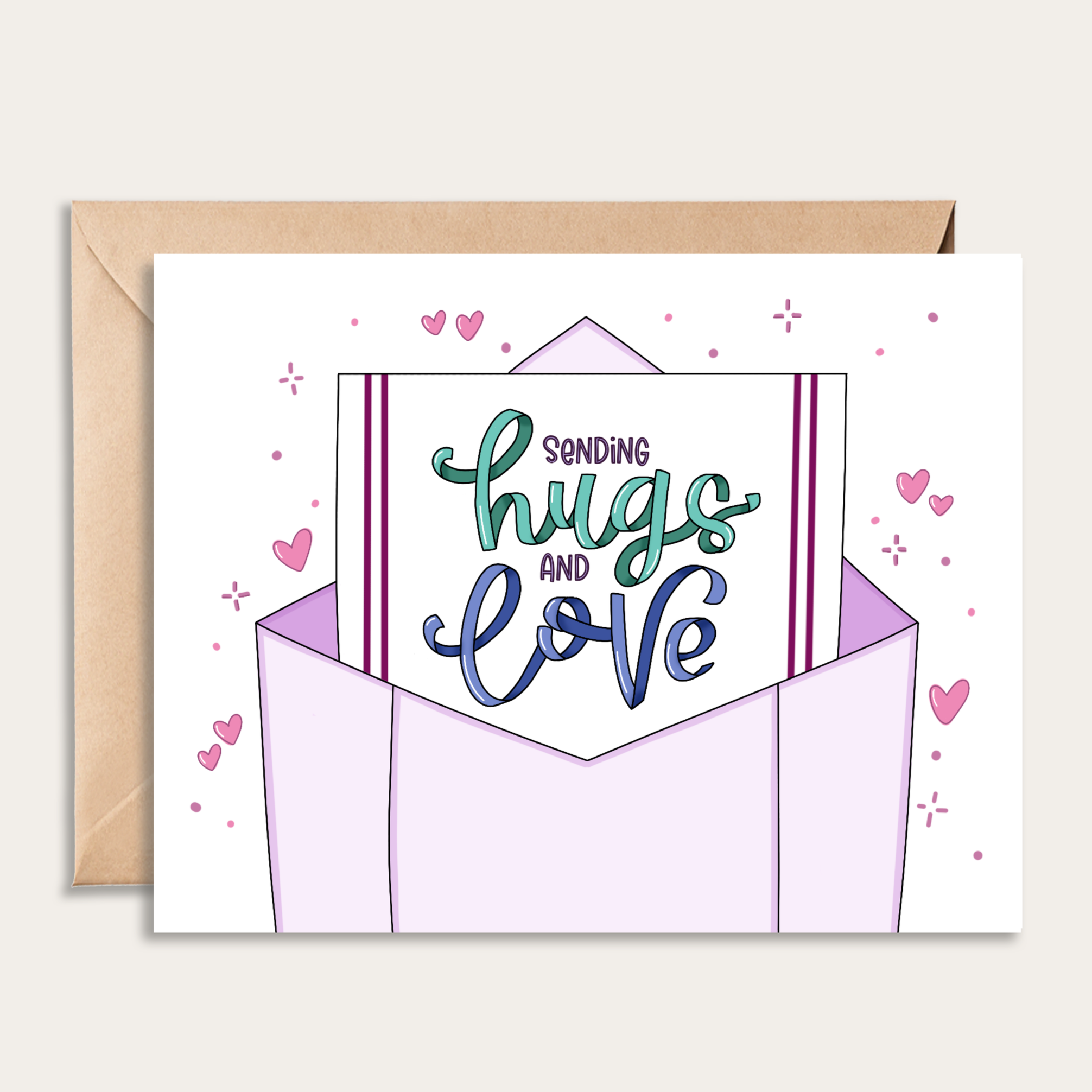 Hugs and Love Card