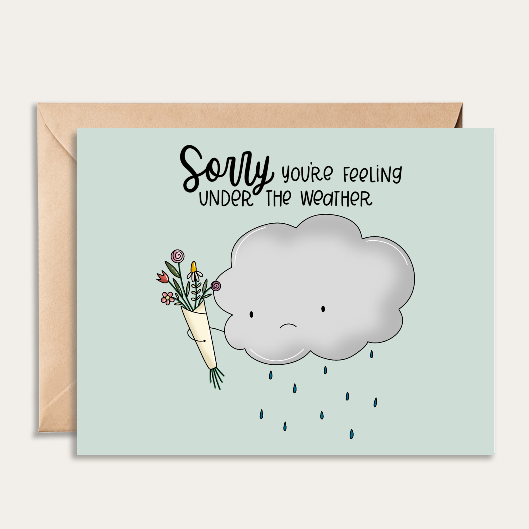 Sorry You're Under the Weather Card