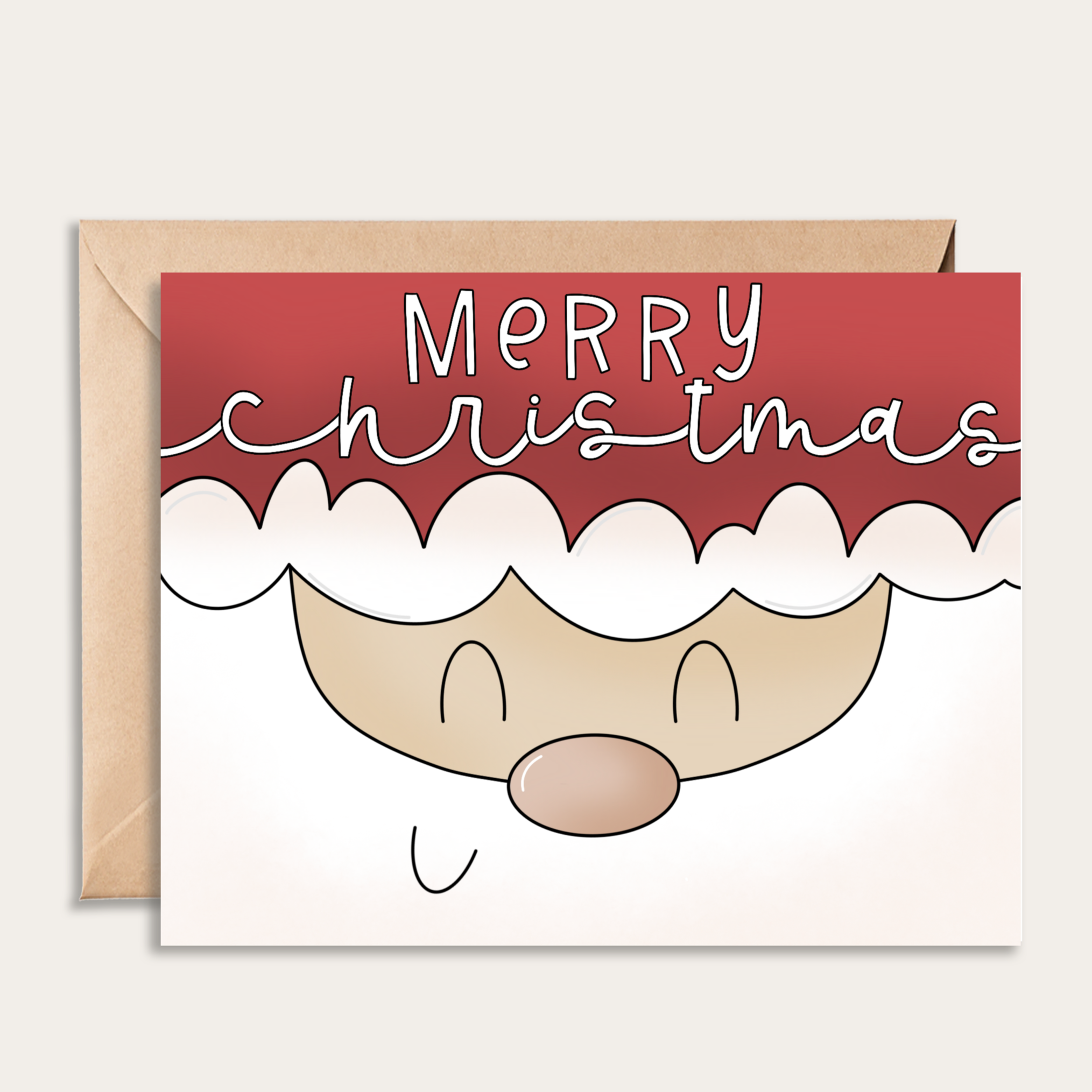 Santa Christmas Card
