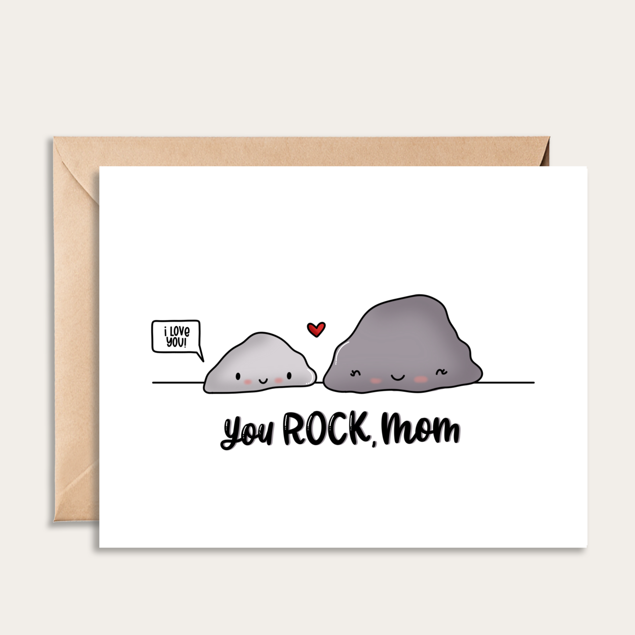 You Rock Mom Card